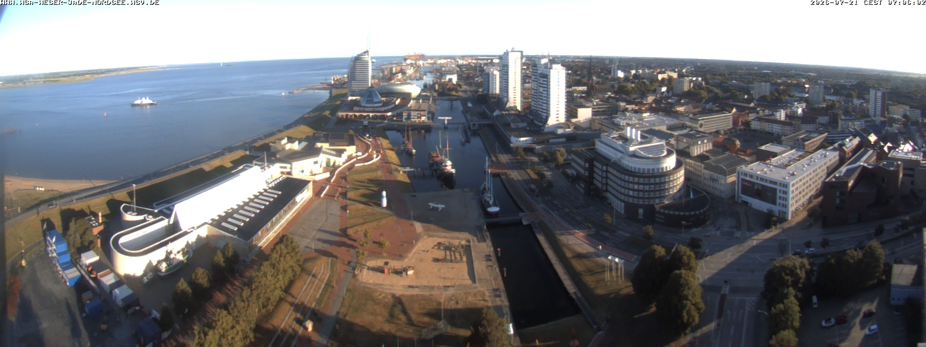 Archiv Foto Webcam Bremerhaven: Alter und Neuer Hafen