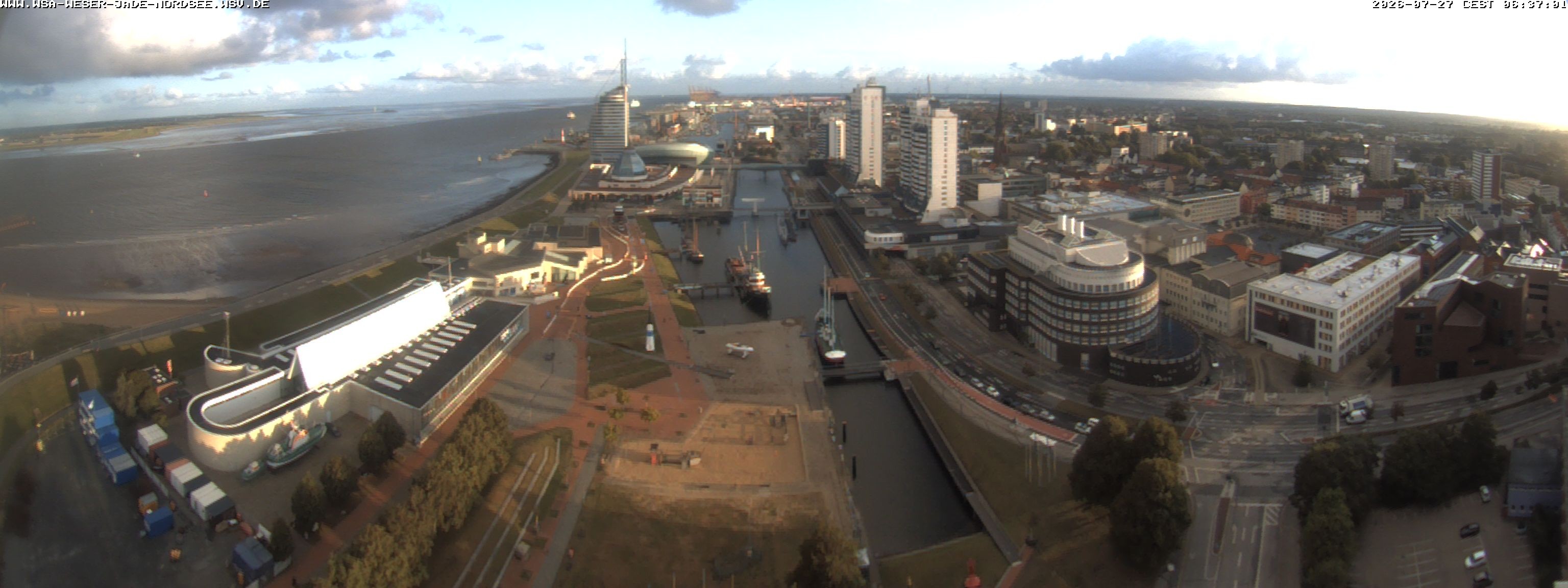 Archiv Foto Webcam Bremerhaven: Alter und Neuer Hafen