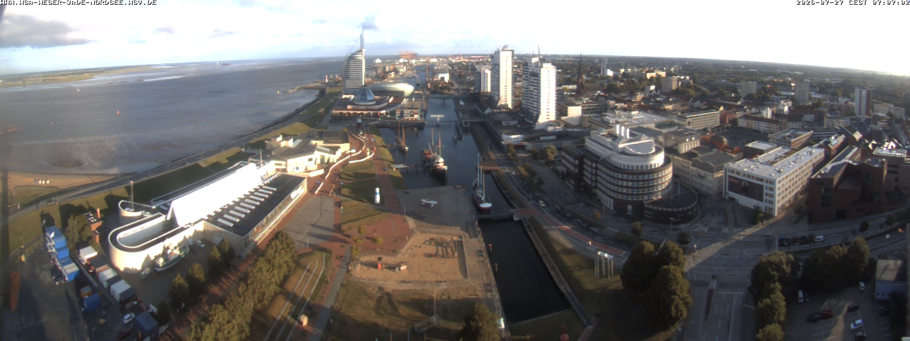 Archiv Foto Webcam Bremerhaven: Alter und Neuer Hafen