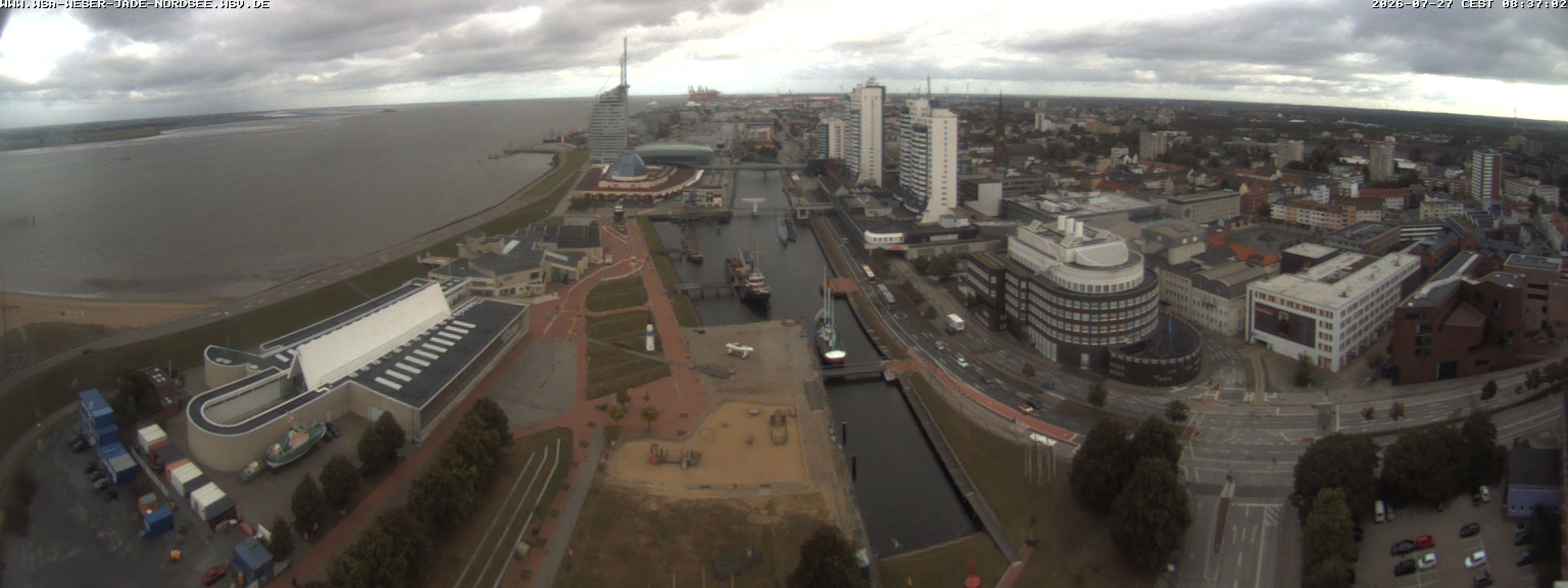 Archiv Foto Webcam Bremerhaven: Alter und Neuer Hafen