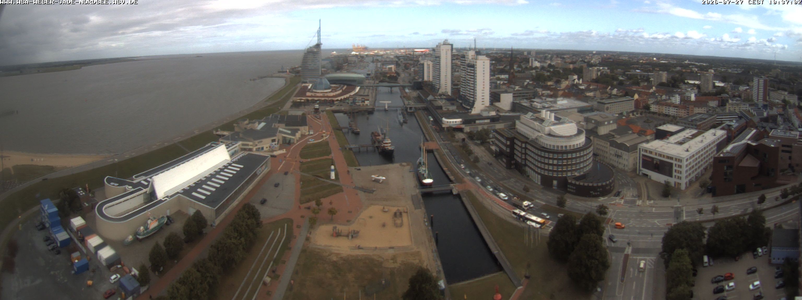 Archiv Foto Webcam Bremerhaven: Alter und Neuer Hafen