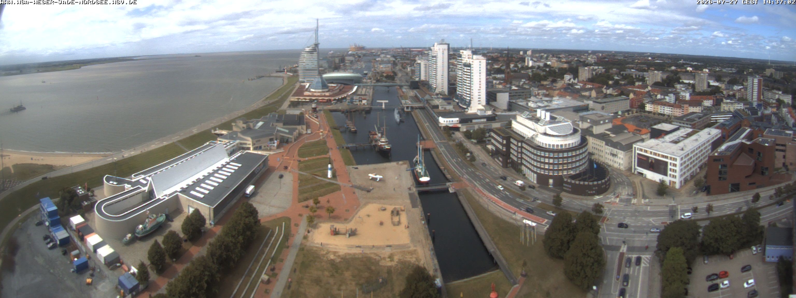 Archiv Foto Webcam Bremerhaven: Alter und Neuer Hafen