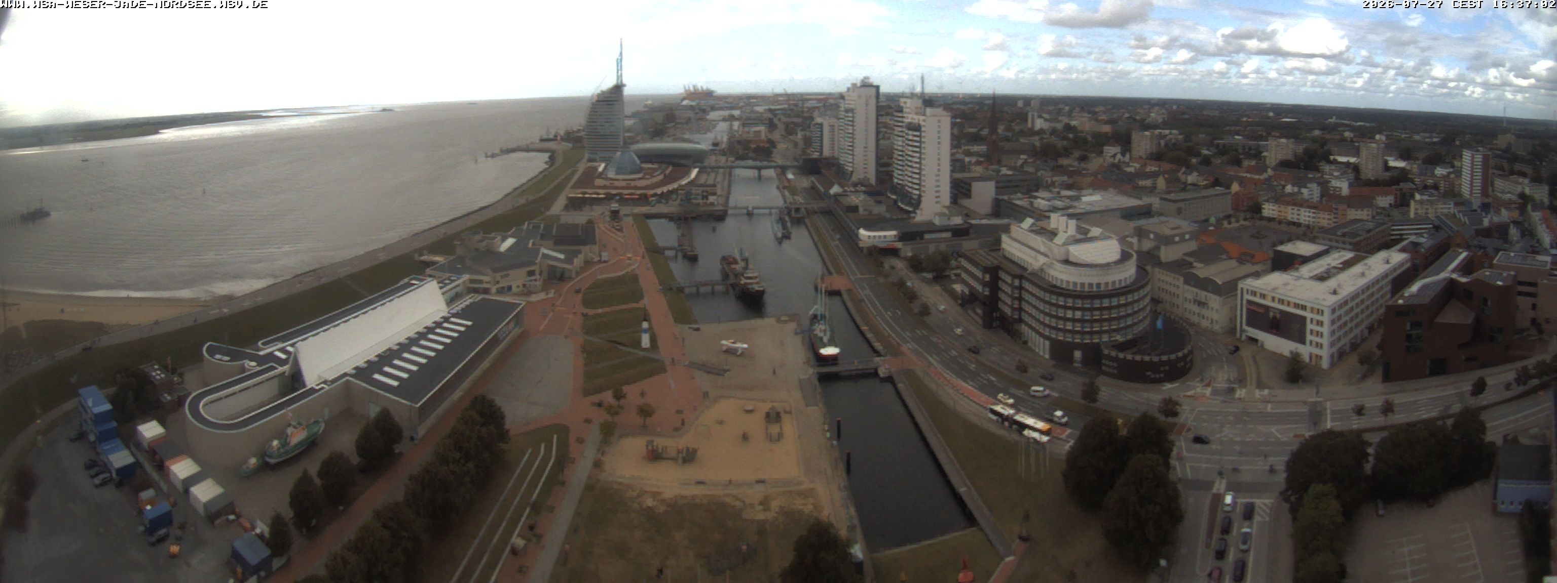 Archiv Foto Webcam Bremerhaven: Alter und Neuer Hafen