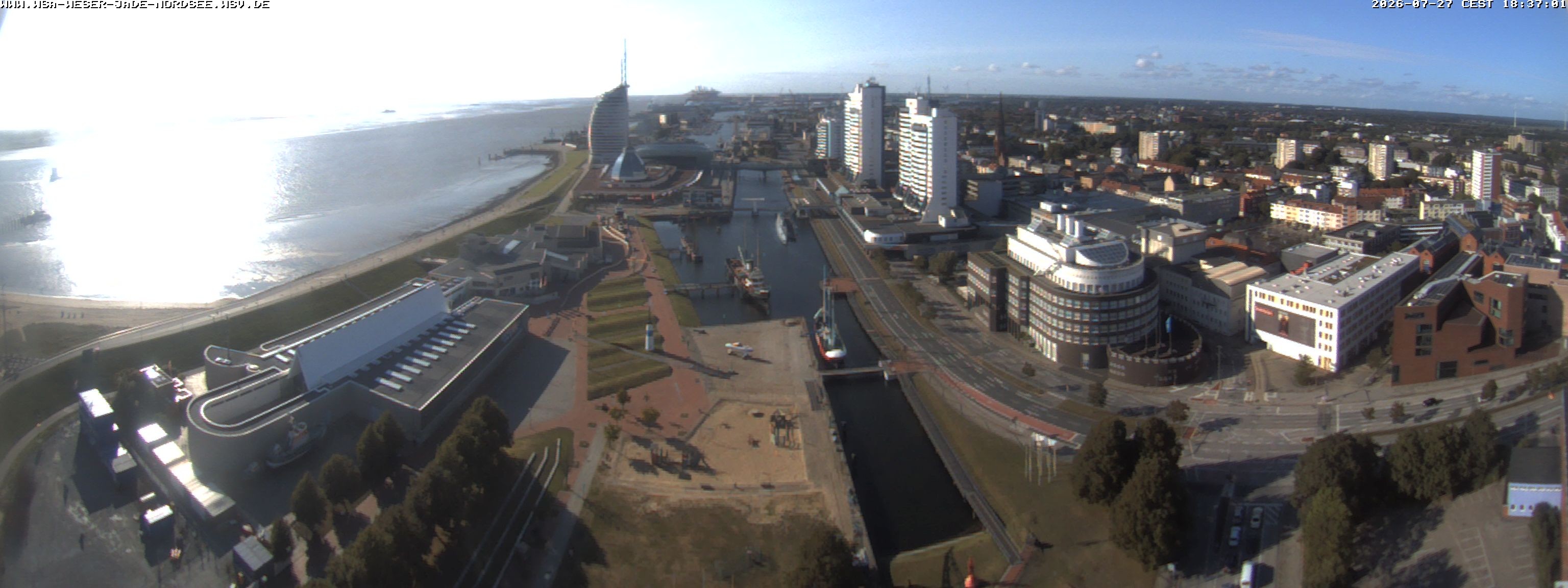 Archiv Foto Webcam Bremerhaven: Alter und Neuer Hafen
