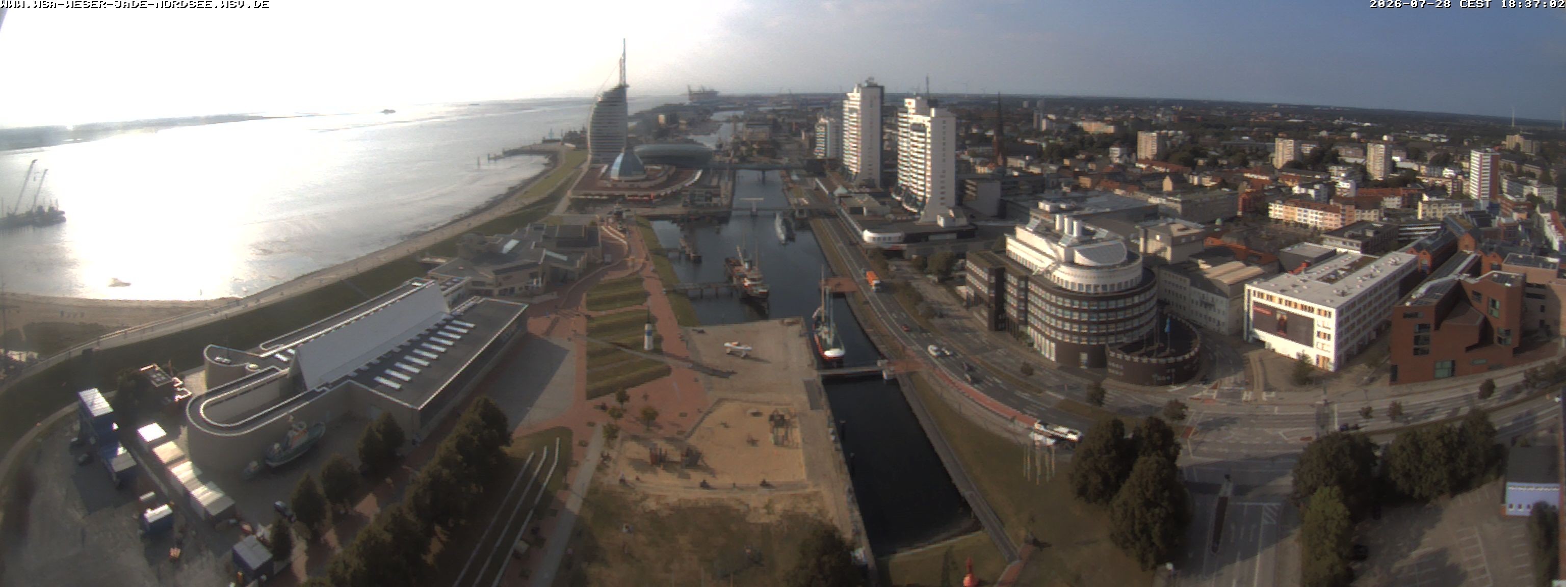 Archiv Foto Webcam Bremerhaven: Alter und Neuer Hafen