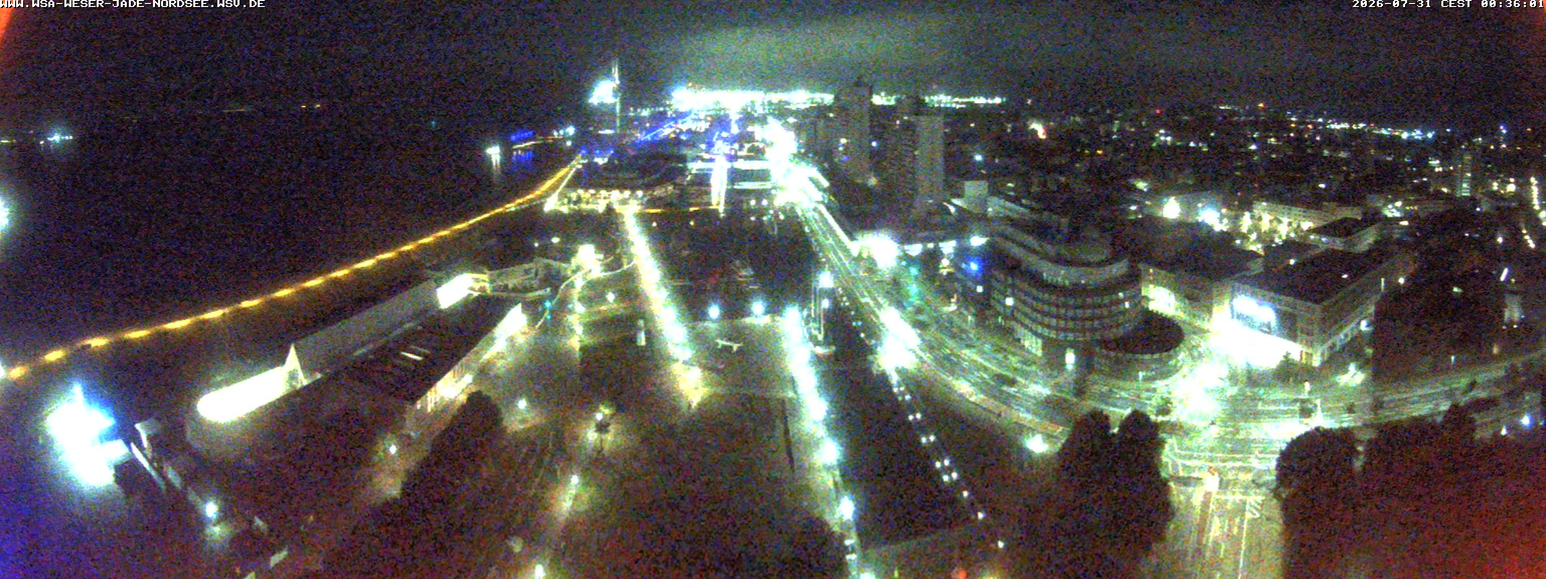 Archived image Webcam Bremerhaven: Old and New Harbour