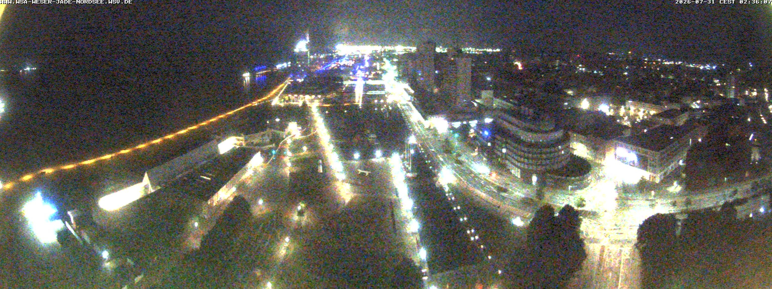 Archived image Webcam Bremerhaven: Old and New Harbour