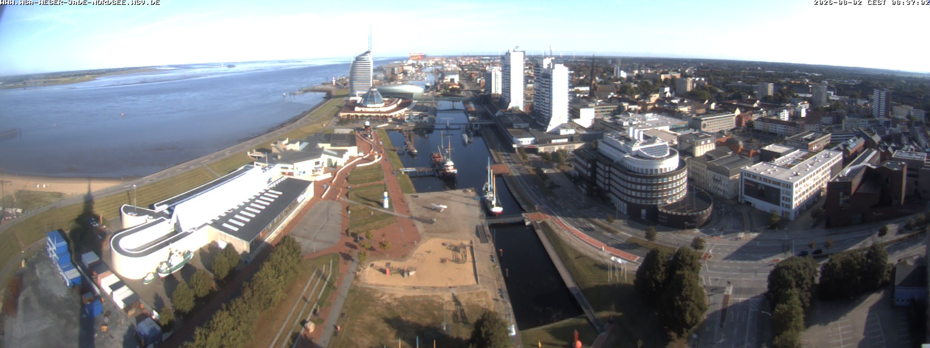 Archiv Foto Webcam Bremerhaven: Alter und Neuer Hafen
