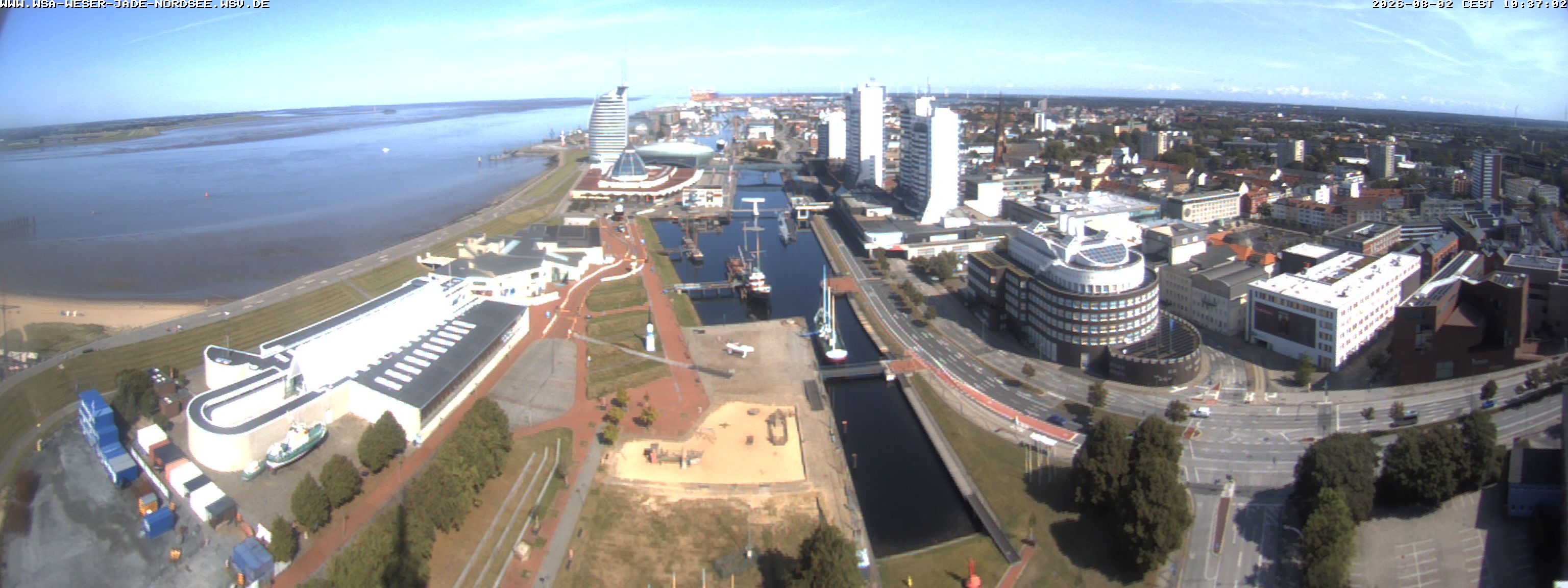 Archiv Foto Webcam Bremerhaven: Alter und Neuer Hafen