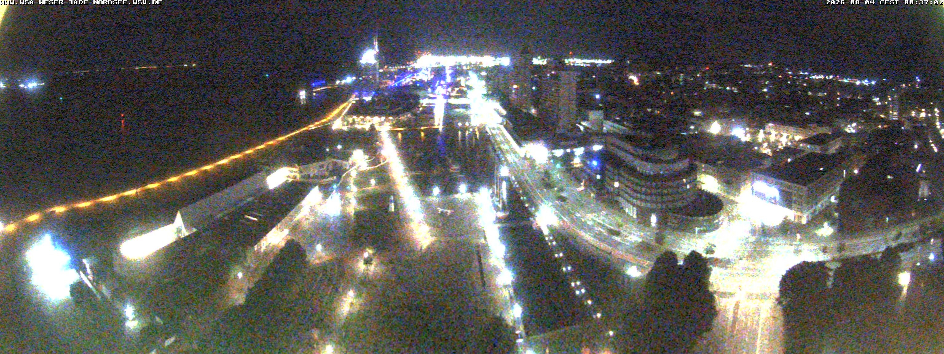 Archived image Webcam Bremerhaven: Old and New Harbour