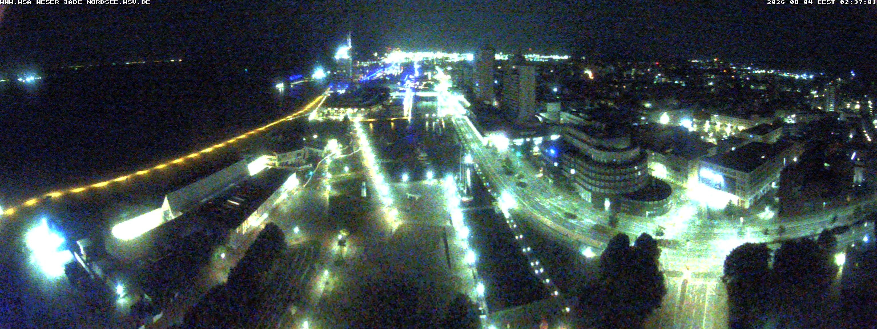 Archived image Webcam Bremerhaven: Old and New Harbour