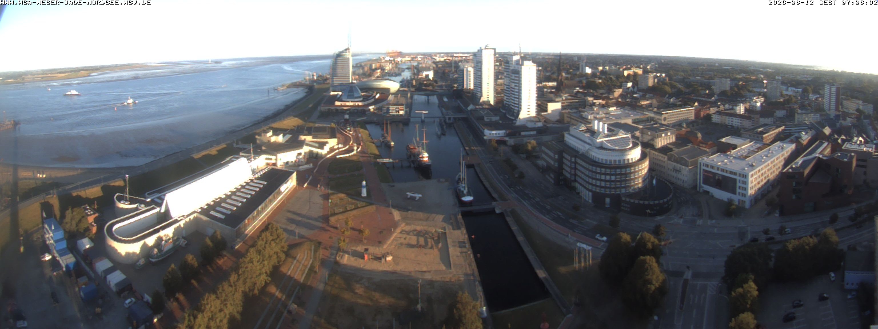 Archiv Foto Webcam Bremerhaven: Alter und Neuer Hafen