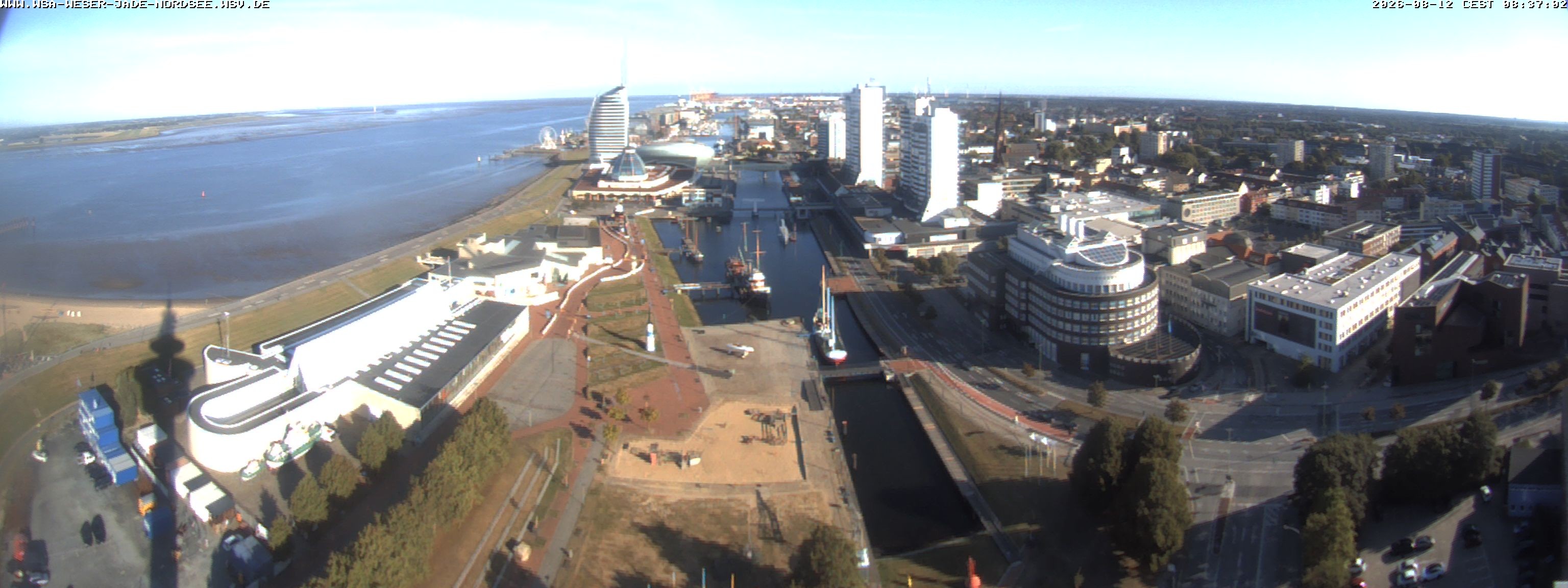 Archiv Foto Webcam Bremerhaven: Alter und Neuer Hafen