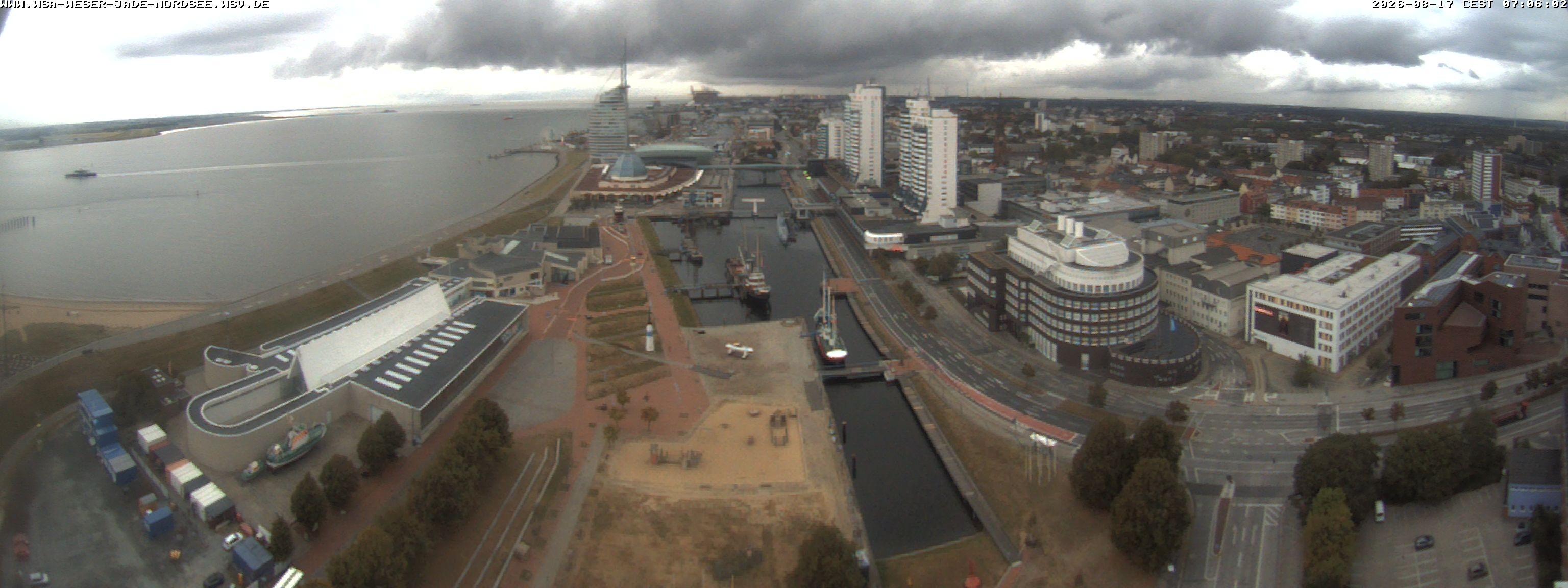 Archiv Foto Webcam Bremerhaven: Alter und Neuer Hafen