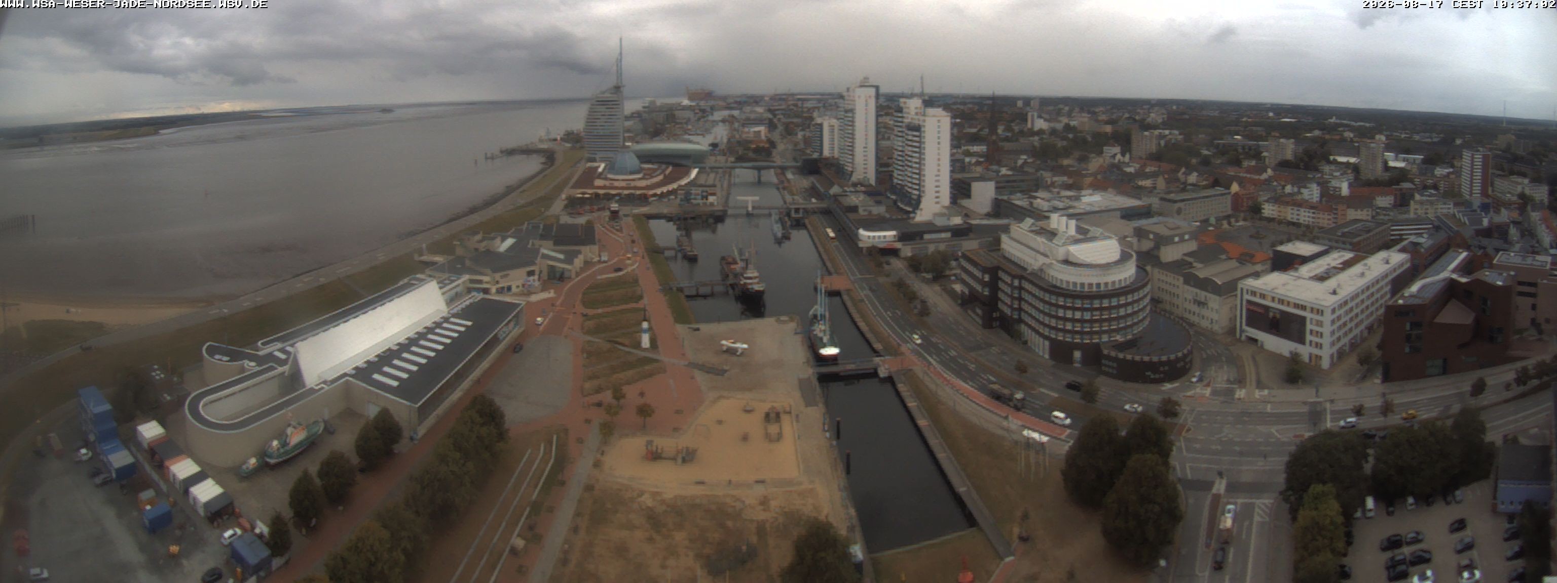 Archiv Foto Webcam Bremerhaven: Alter und Neuer Hafen