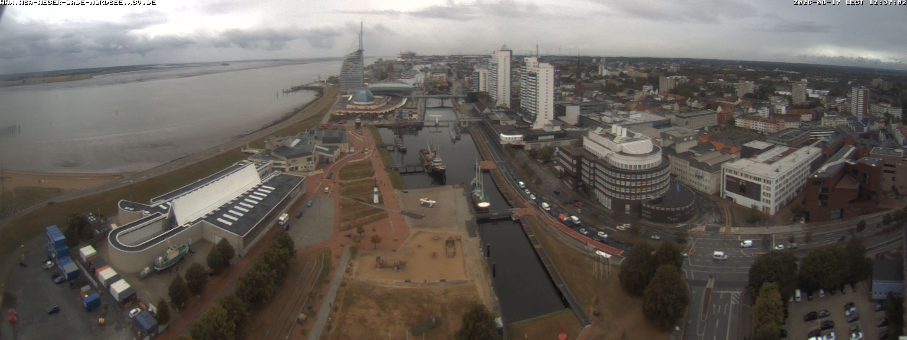 Archiv Foto Webcam Bremerhaven: Alter und Neuer Hafen