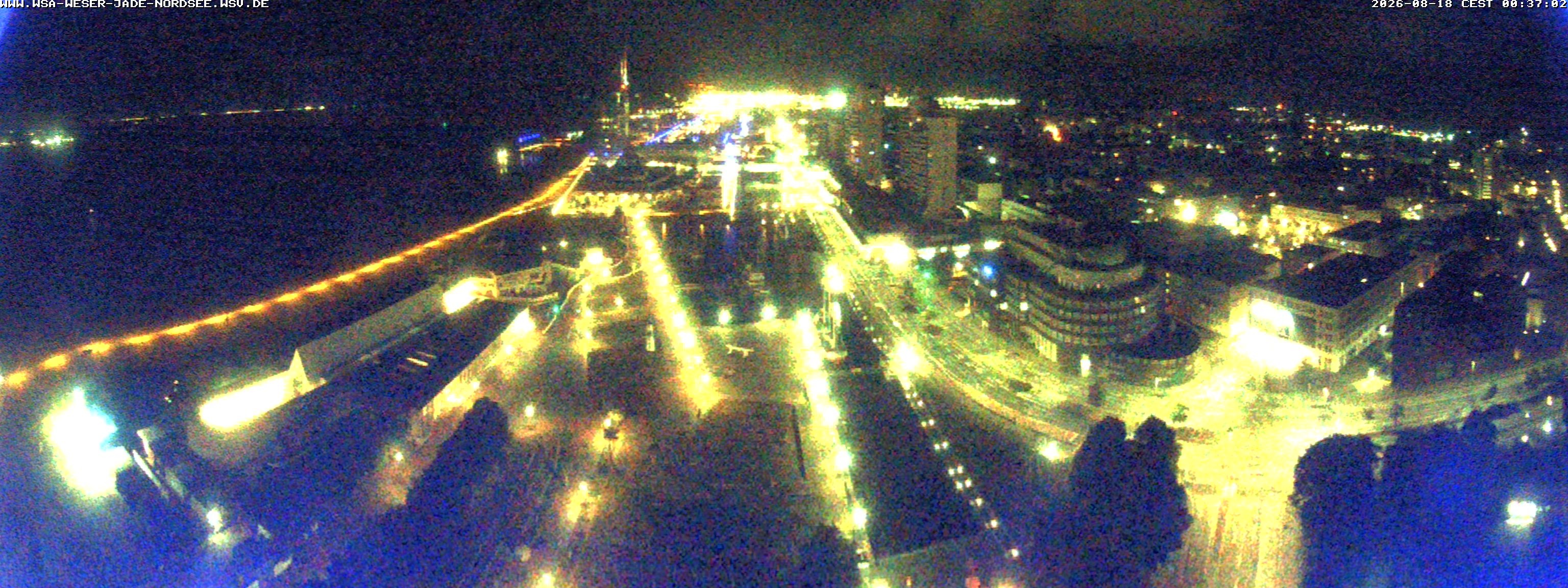 Archived image Webcam Bremerhaven: Old and New Harbour