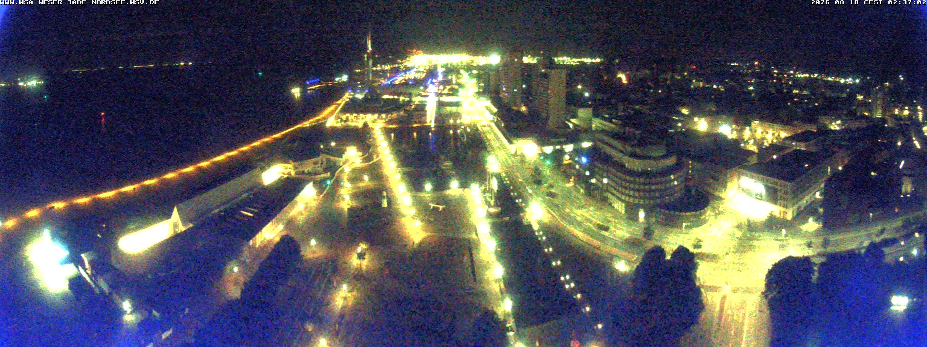 Archived image Webcam Bremerhaven: Old and New Harbour