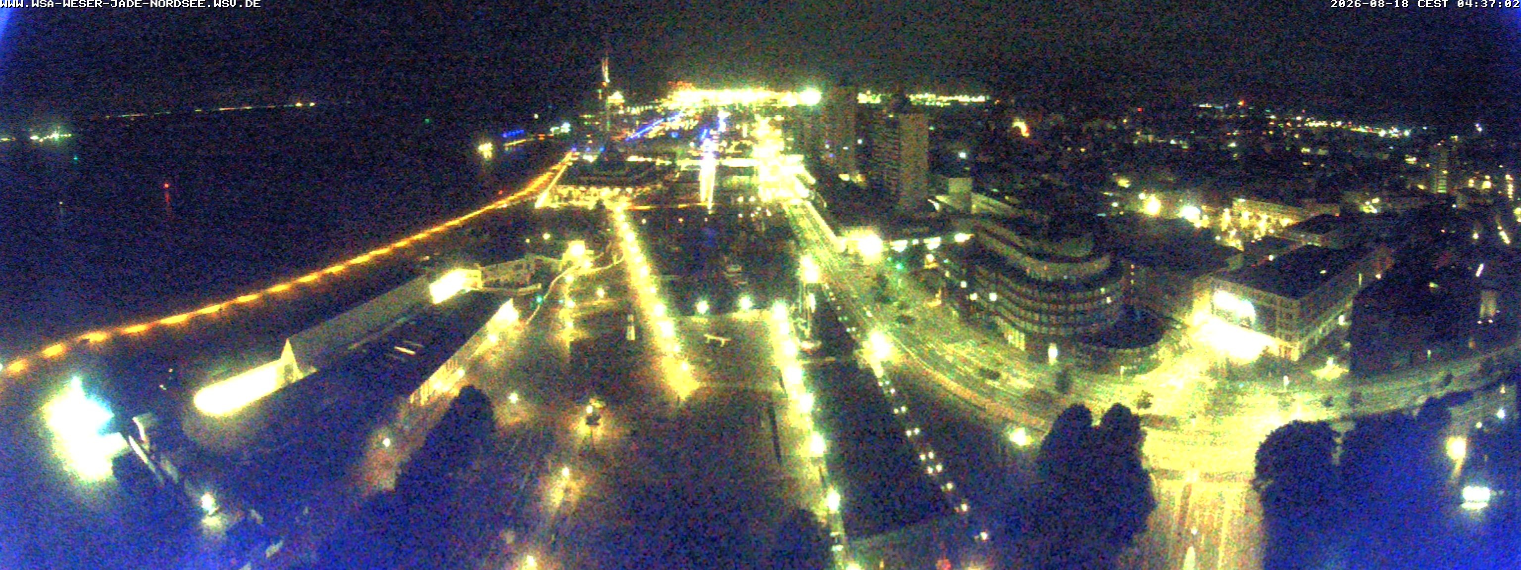 Archived image Webcam Bremerhaven: Old and New Harbour
