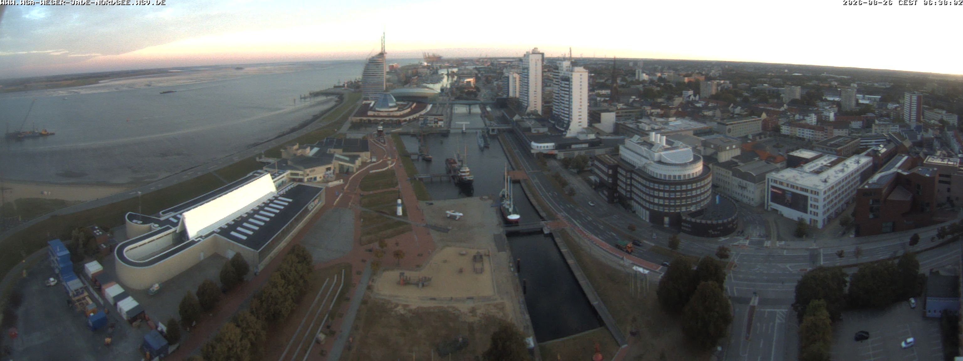 Archiv Foto Webcam Bremerhaven: Alter und Neuer Hafen