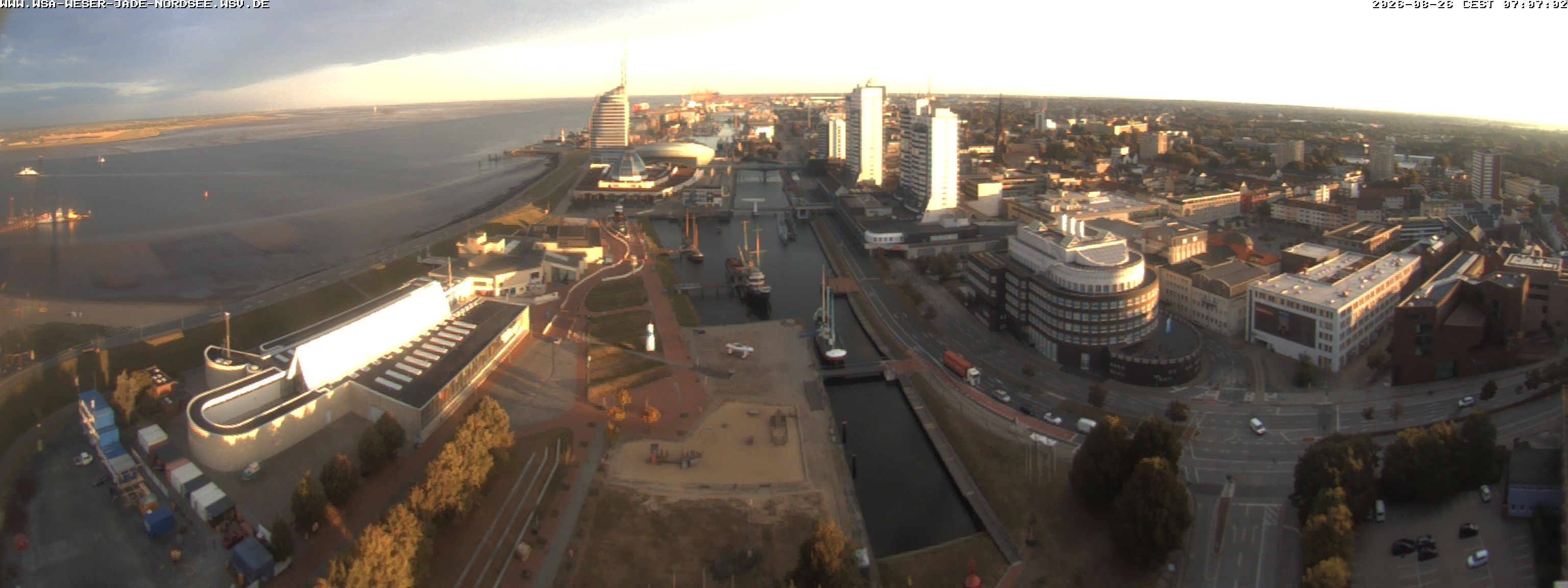 Archiv Foto Webcam Bremerhaven: Alter und Neuer Hafen