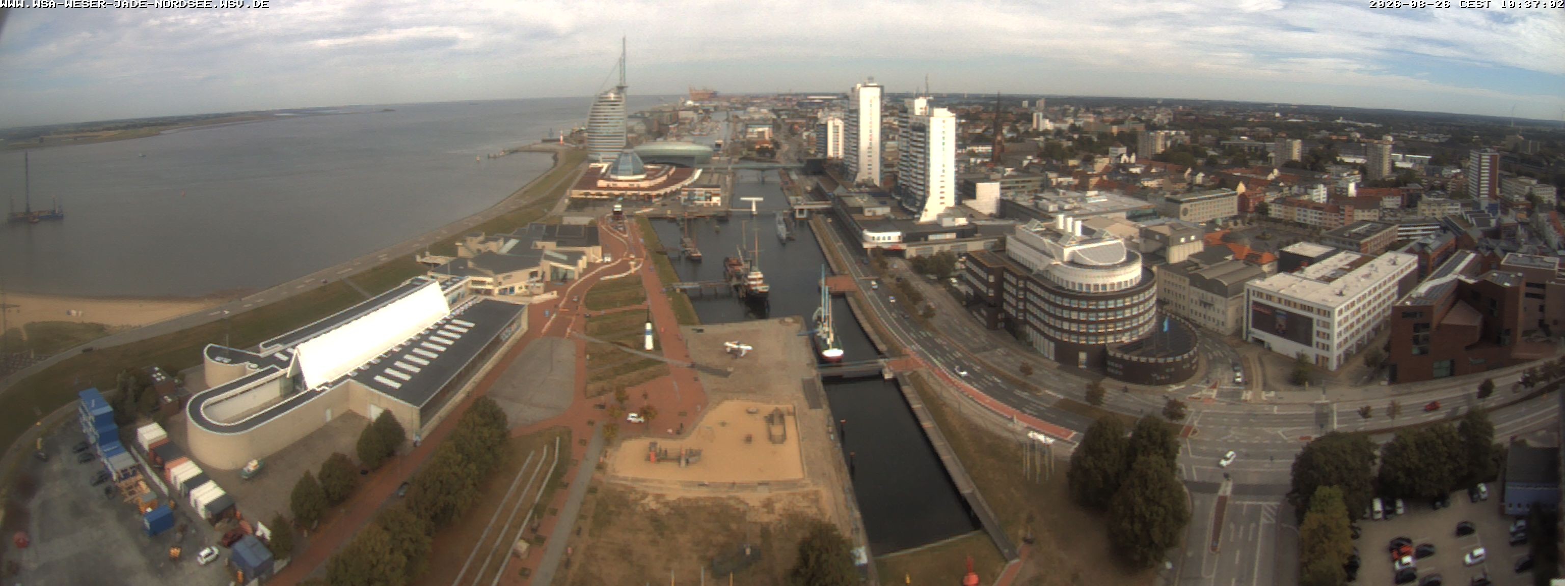 Archiv Foto Webcam Bremerhaven: Alter und Neuer Hafen