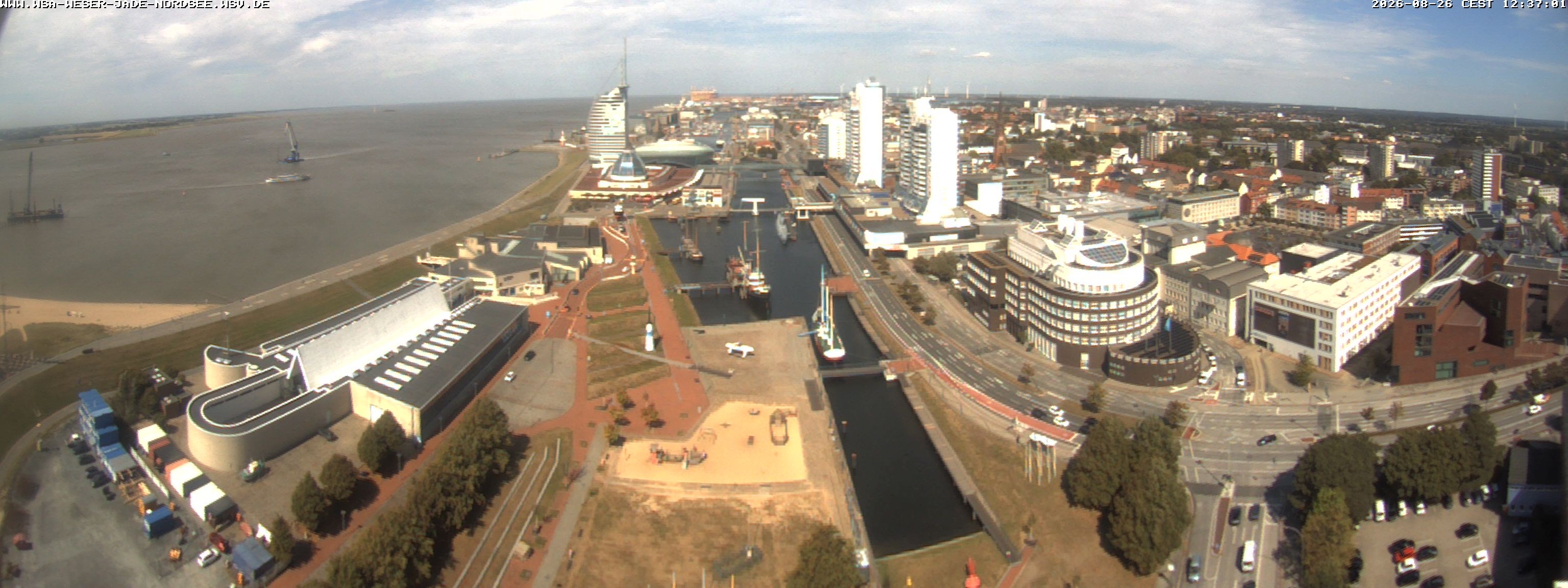 Archiv Foto Webcam Bremerhaven: Alter und Neuer Hafen