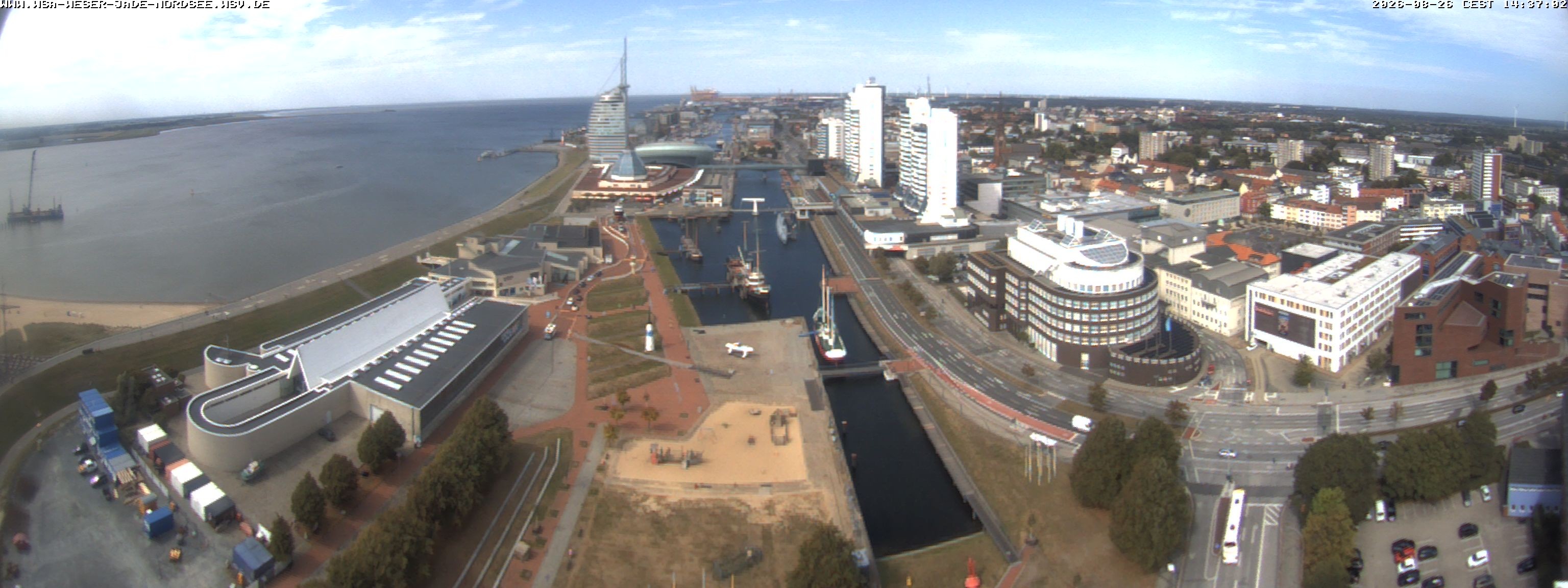 Archiv Foto Webcam Bremerhaven: Alter und Neuer Hafen