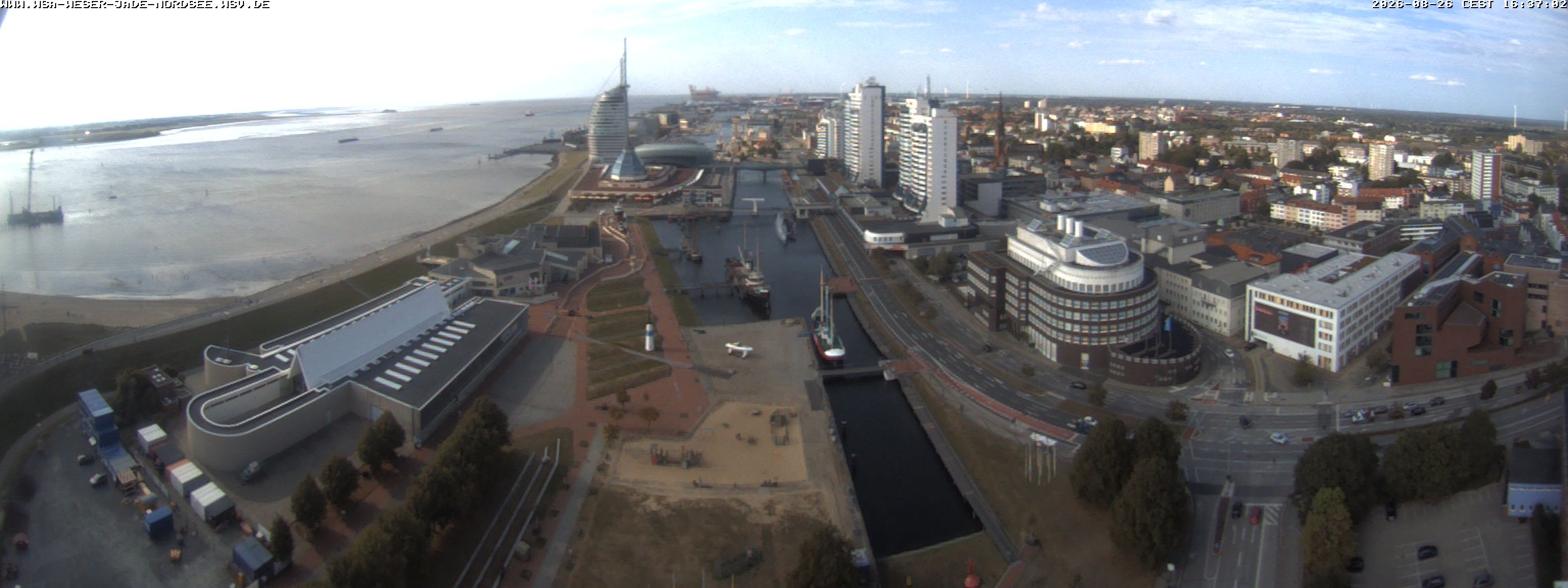Archiv Foto Webcam Bremerhaven: Alter und Neuer Hafen