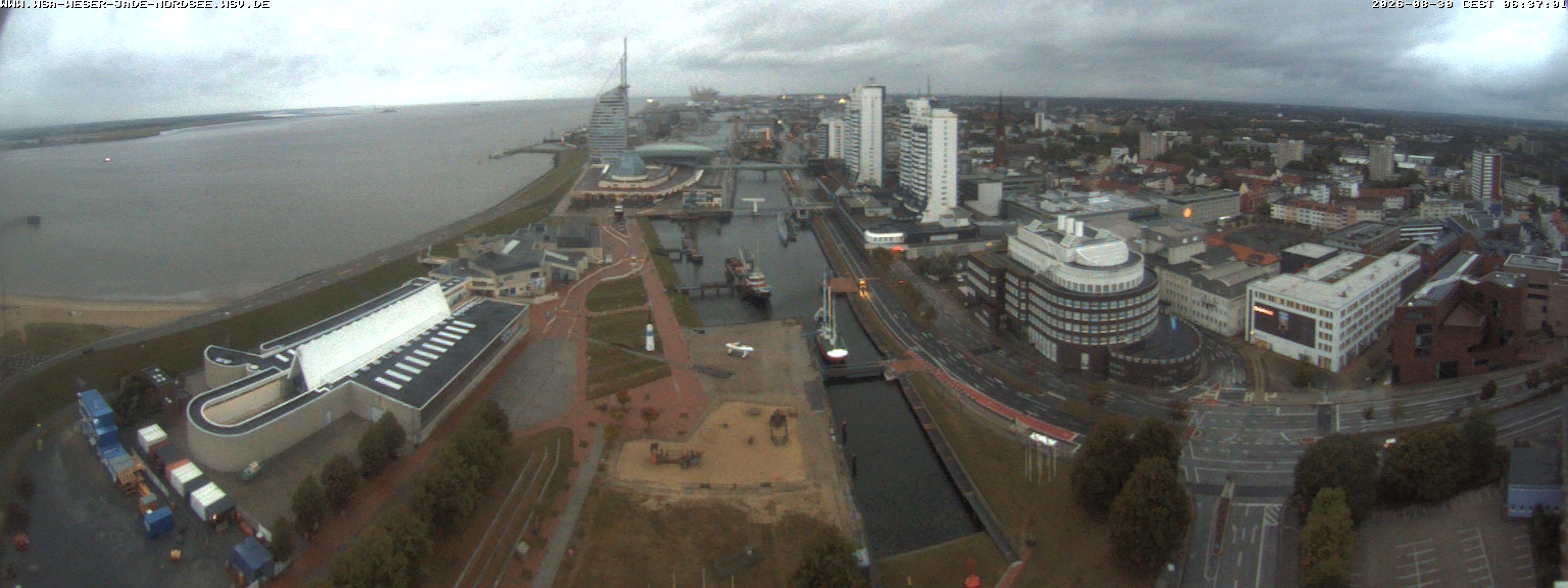 Archiv Foto Webcam Bremerhaven: Alter und Neuer Hafen