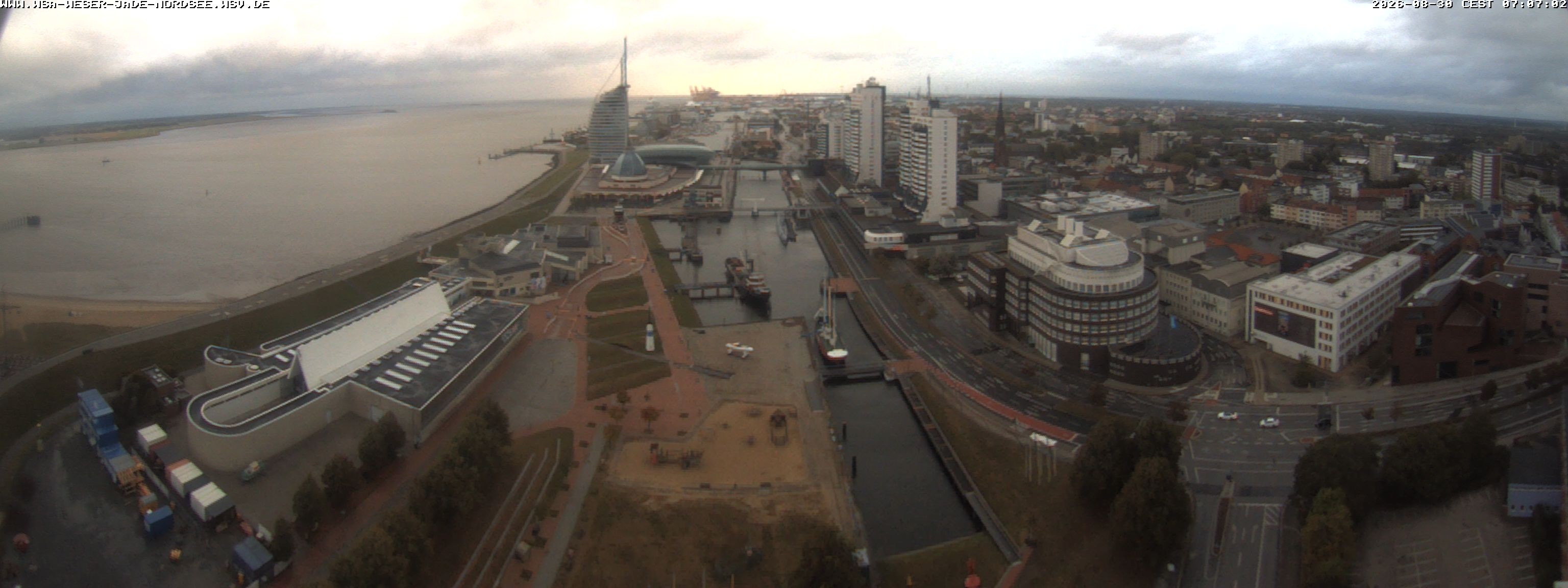 Archiv Foto Webcam Bremerhaven: Alter und Neuer Hafen