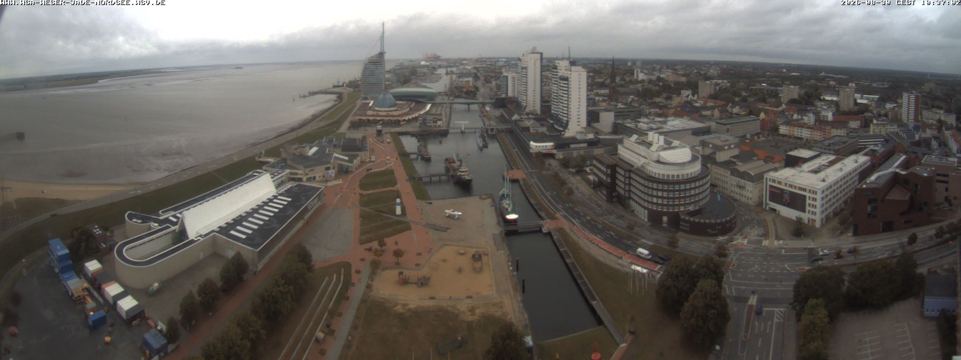 Archiv Foto Webcam Bremerhaven: Alter und Neuer Hafen