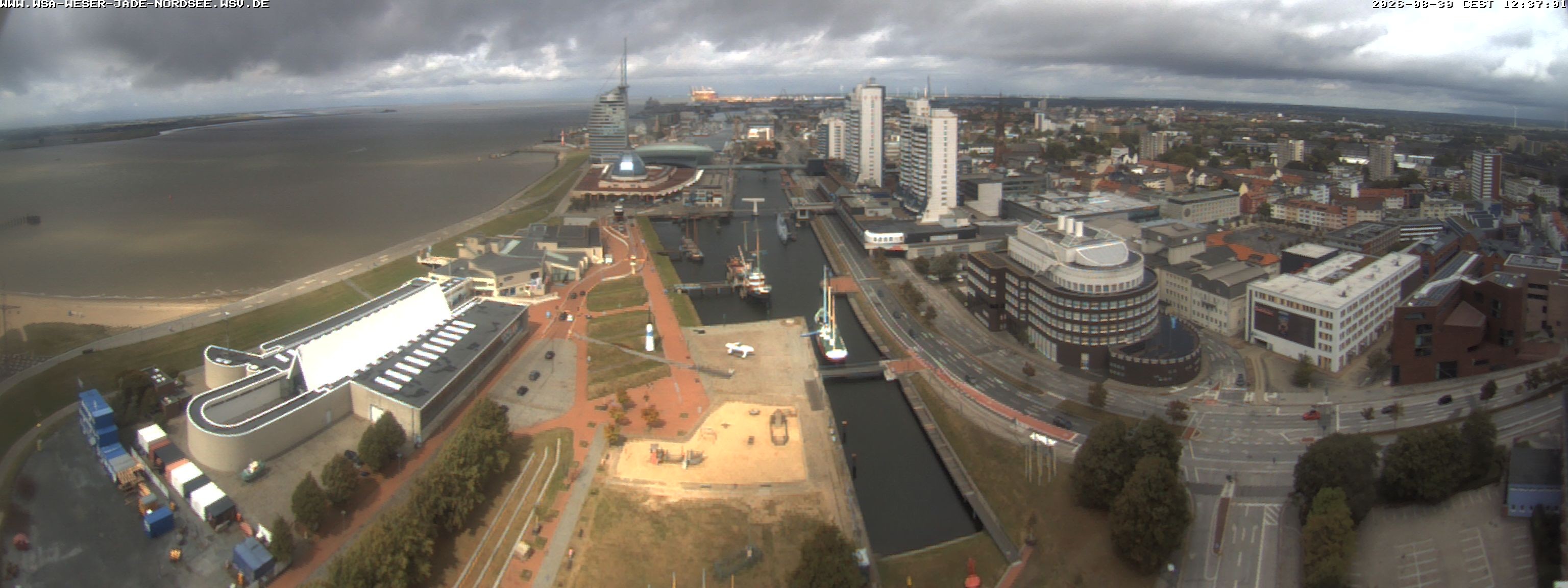 Archiv Foto Webcam Bremerhaven: Alter und Neuer Hafen