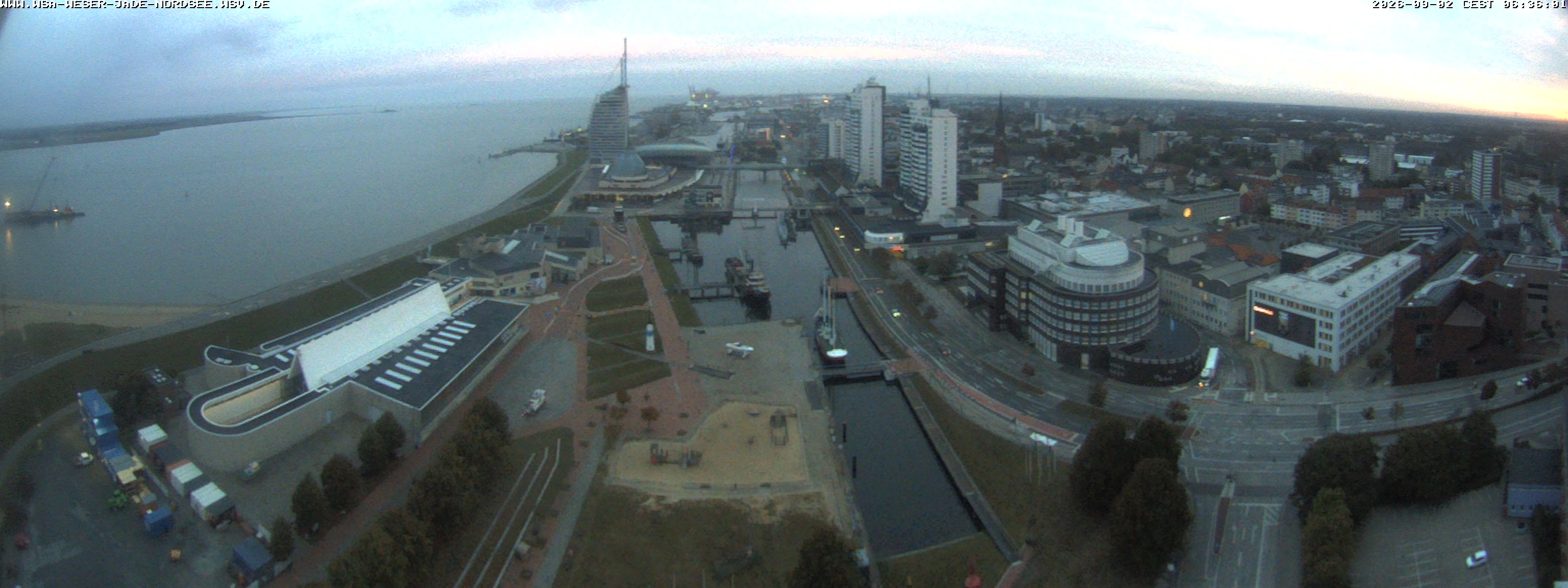 Archiv Foto Webcam Bremerhaven: Alter und Neuer Hafen
