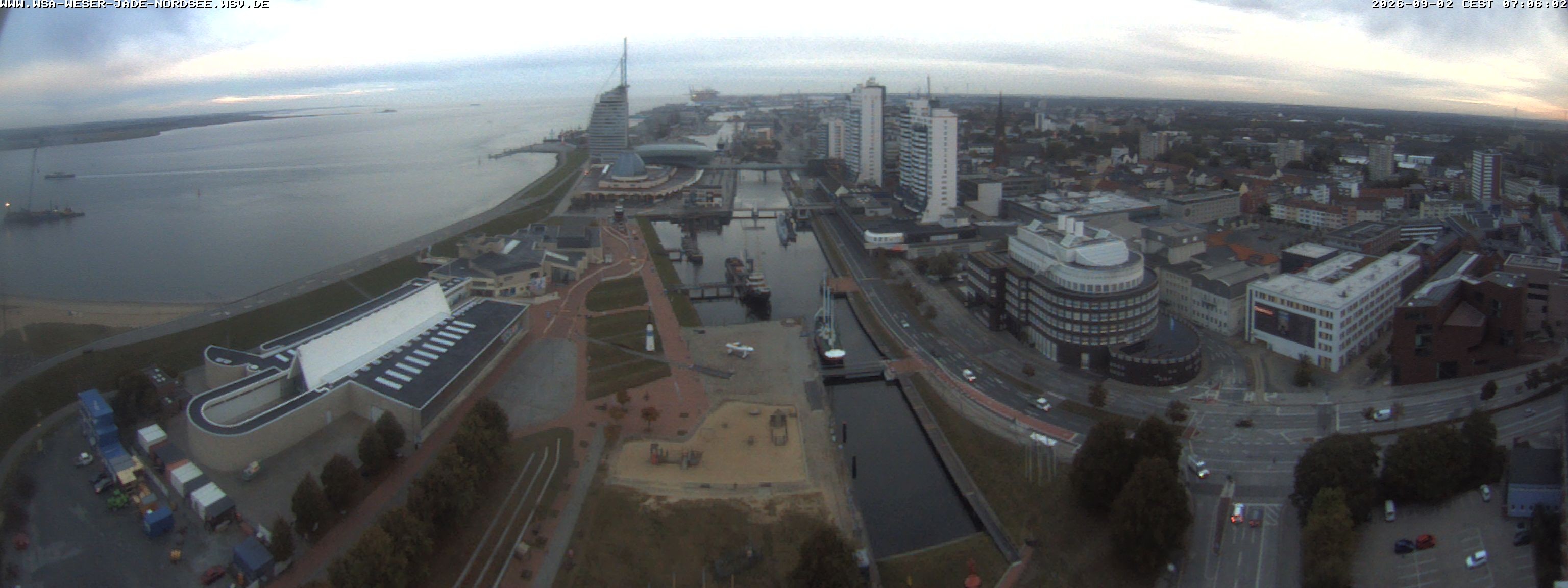 Archiv Foto Webcam Bremerhaven: Alter und Neuer Hafen