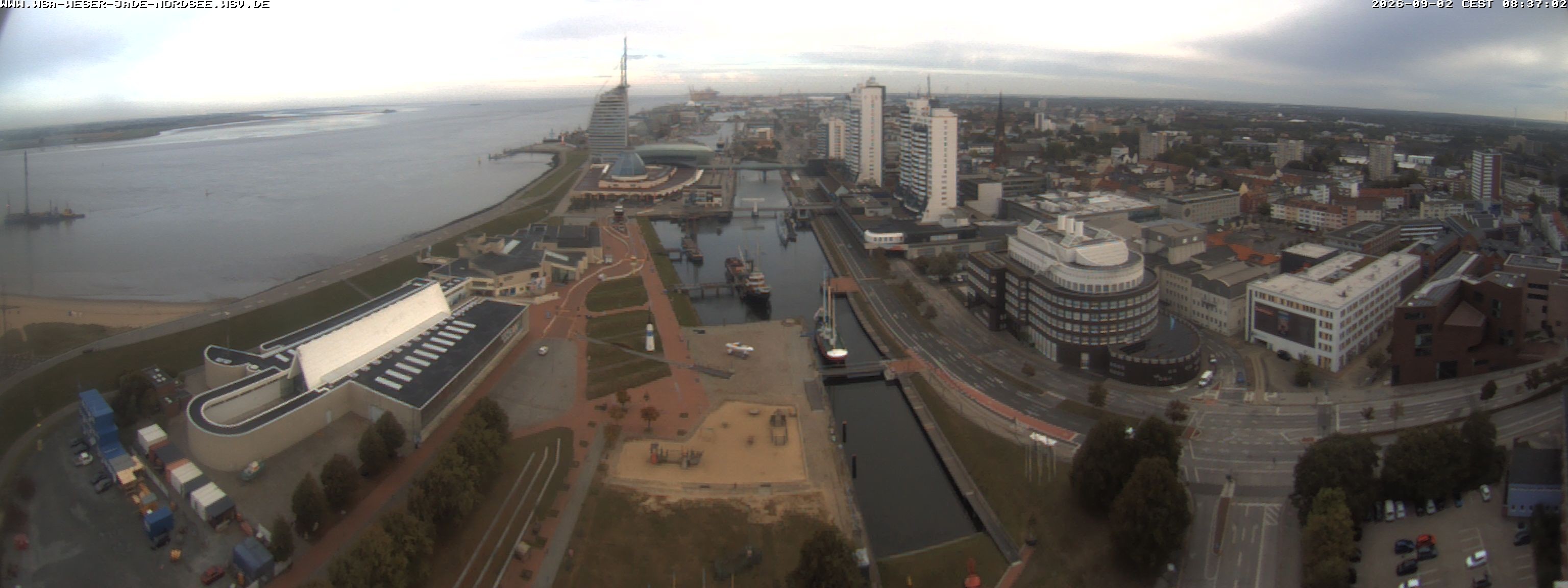 Archiv Foto Webcam Bremerhaven: Alter und Neuer Hafen