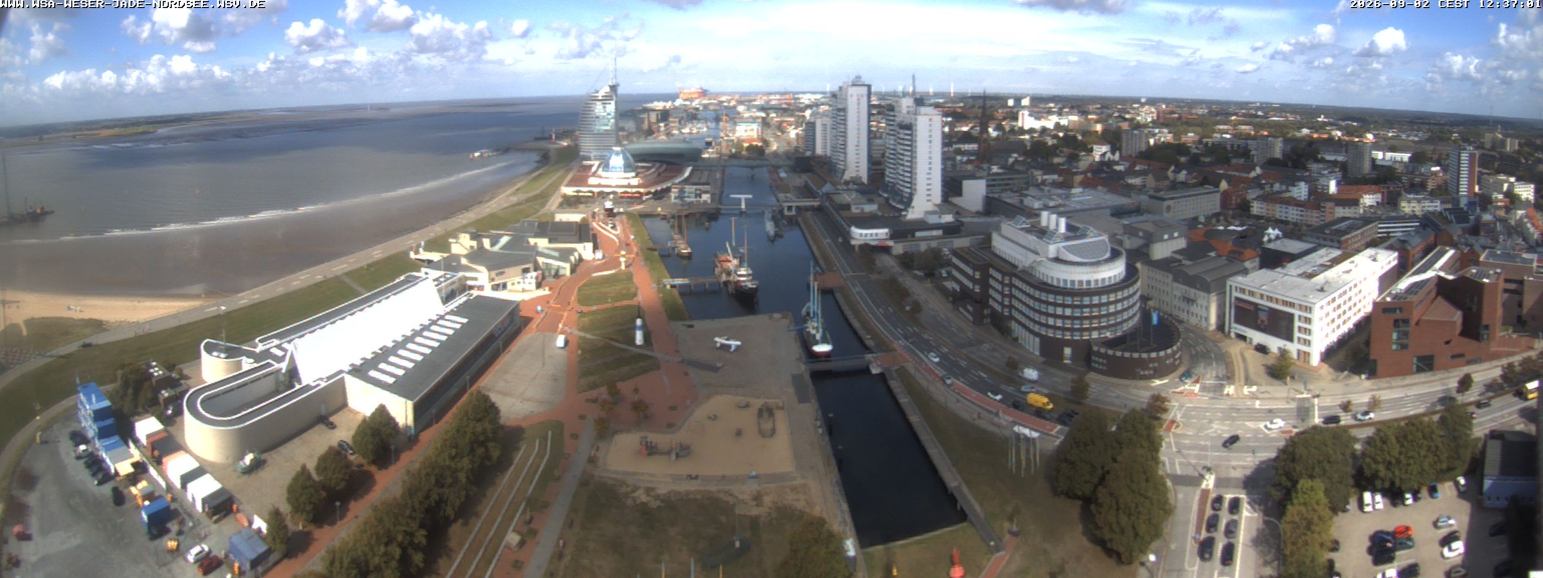 Archiv Foto Webcam Bremerhaven: Alter und Neuer Hafen