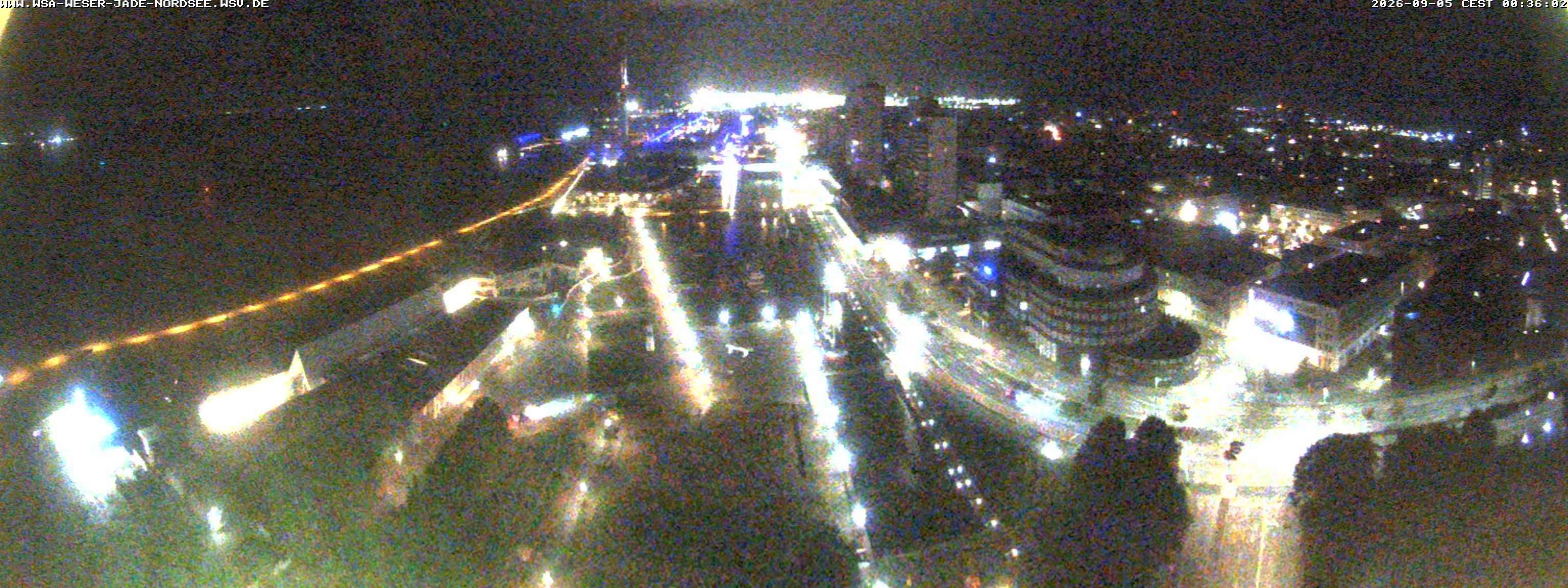 Archived image Webcam Bremerhaven: Old and New Harbour