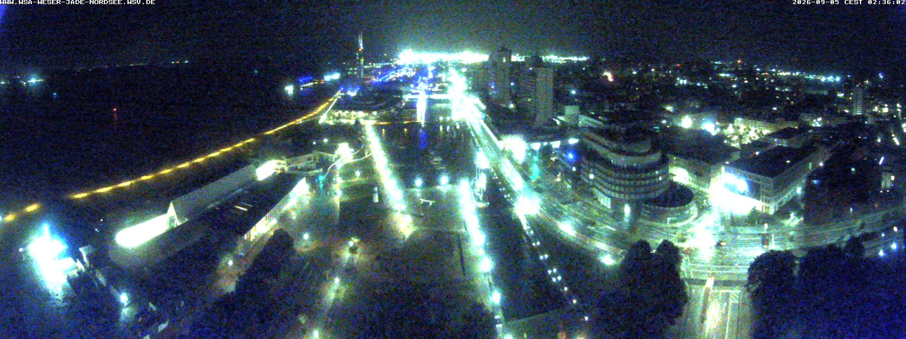 Archived image Webcam Bremerhaven: Old and New Harbour