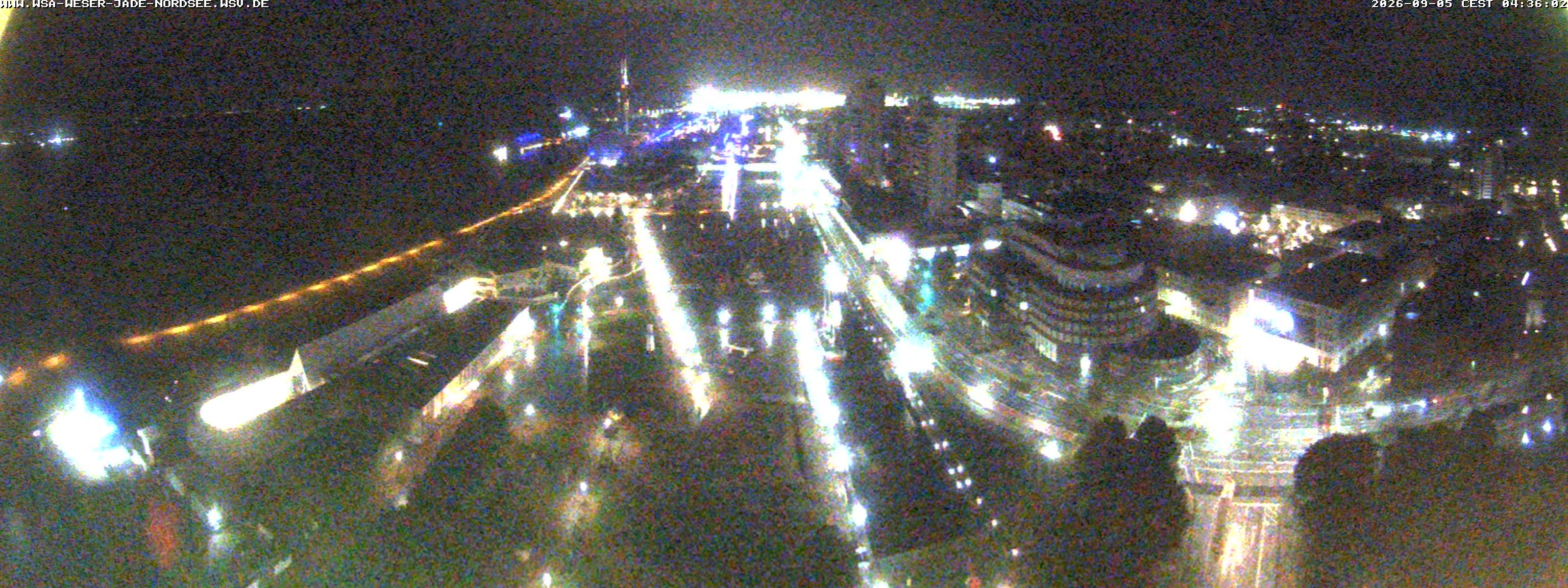 Archived image Webcam Bremerhaven: Old and New Harbour
