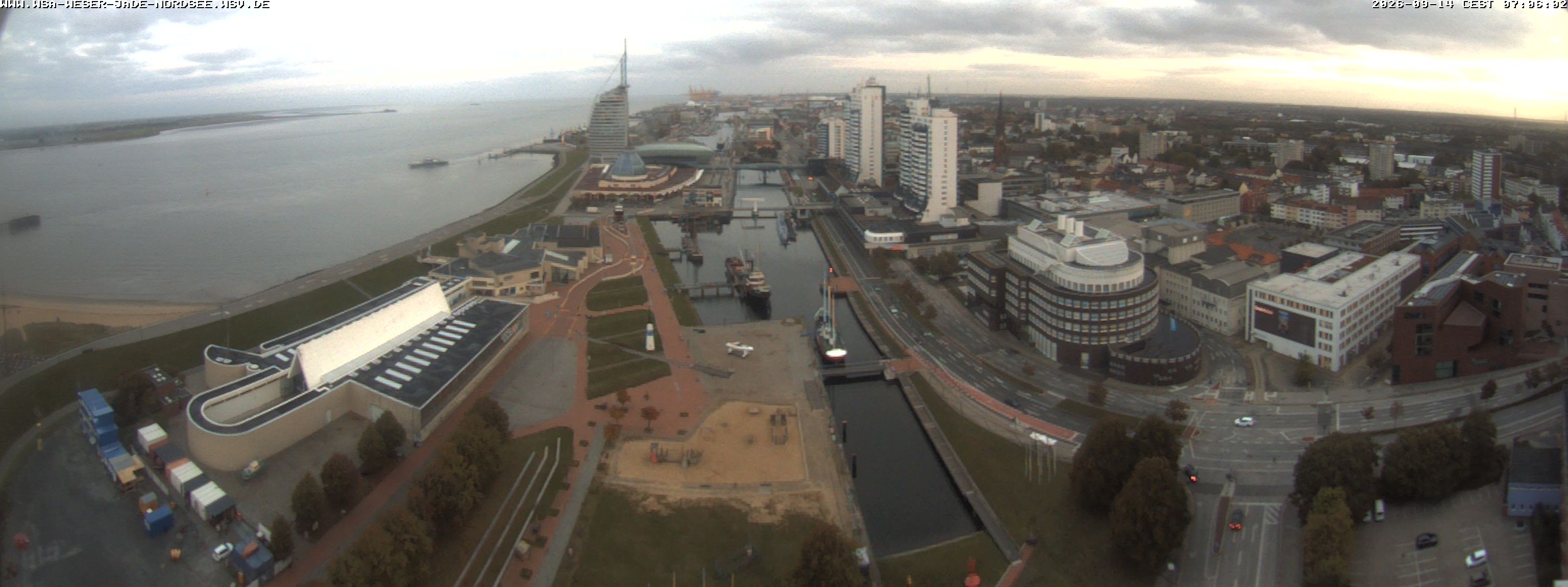 Archiv Foto Webcam Bremerhaven: Alter und Neuer Hafen