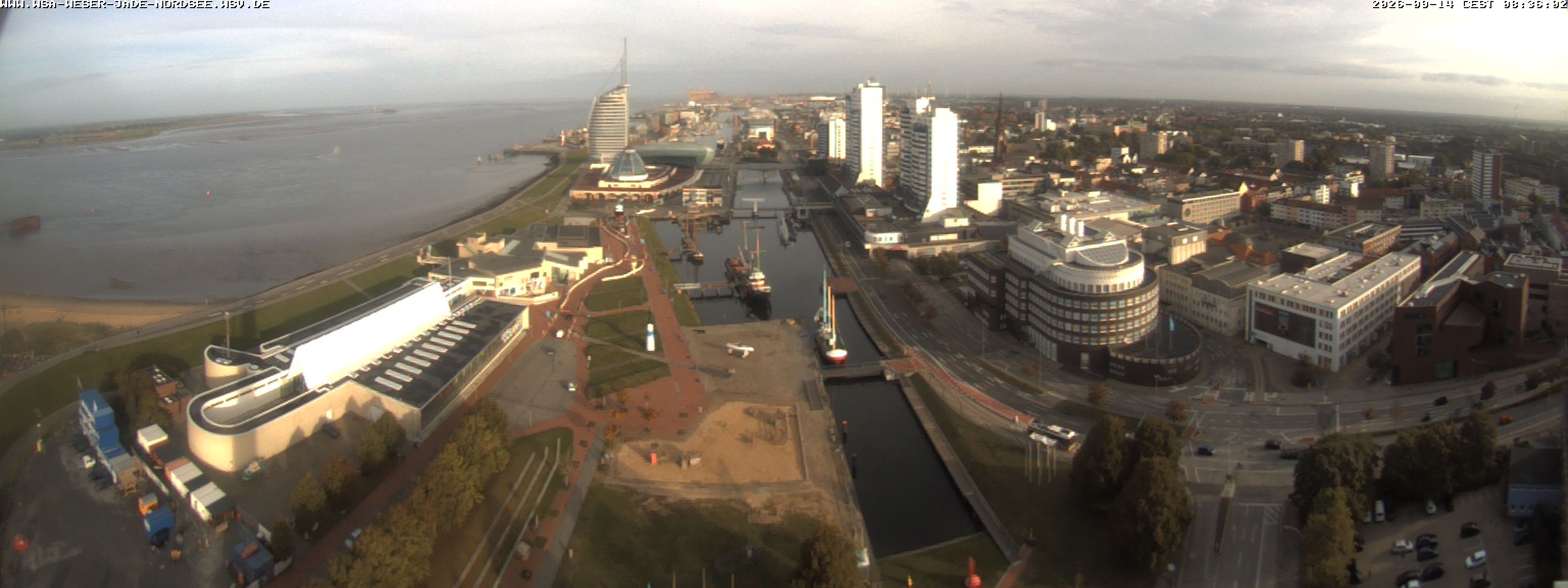 Archiv Foto Webcam Bremerhaven: Alter und Neuer Hafen