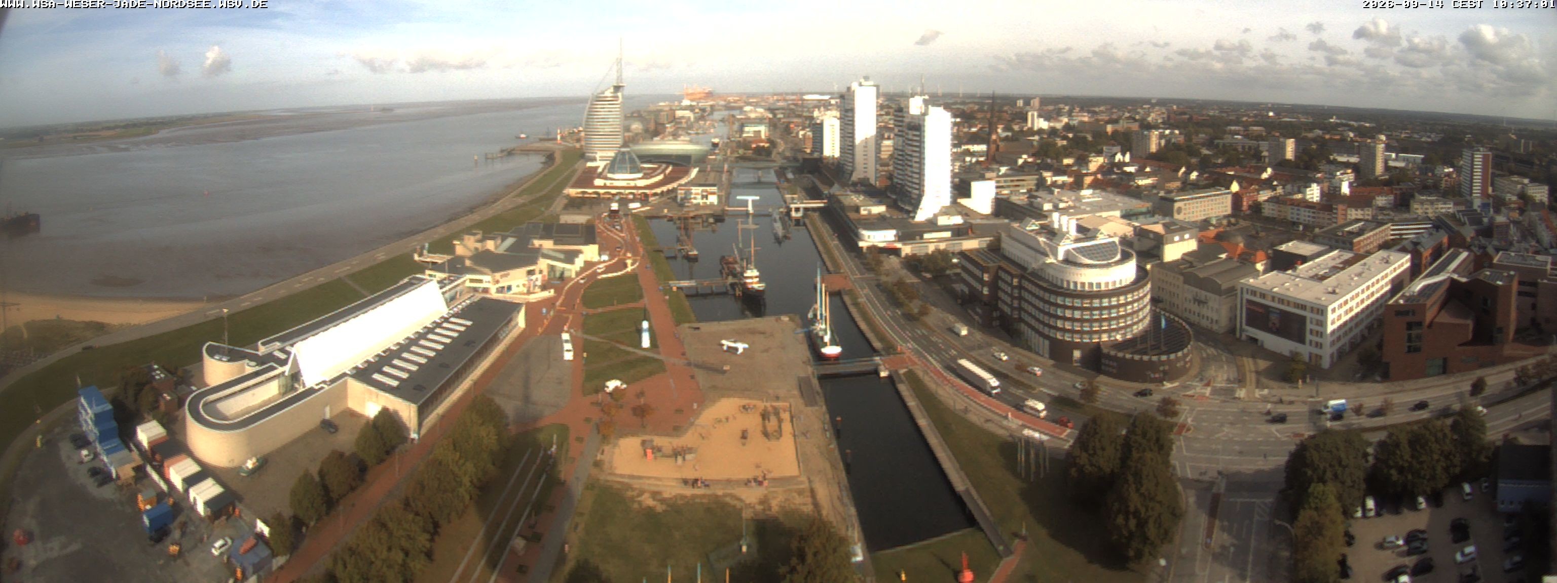 Archiv Foto Webcam Bremerhaven: Alter und Neuer Hafen