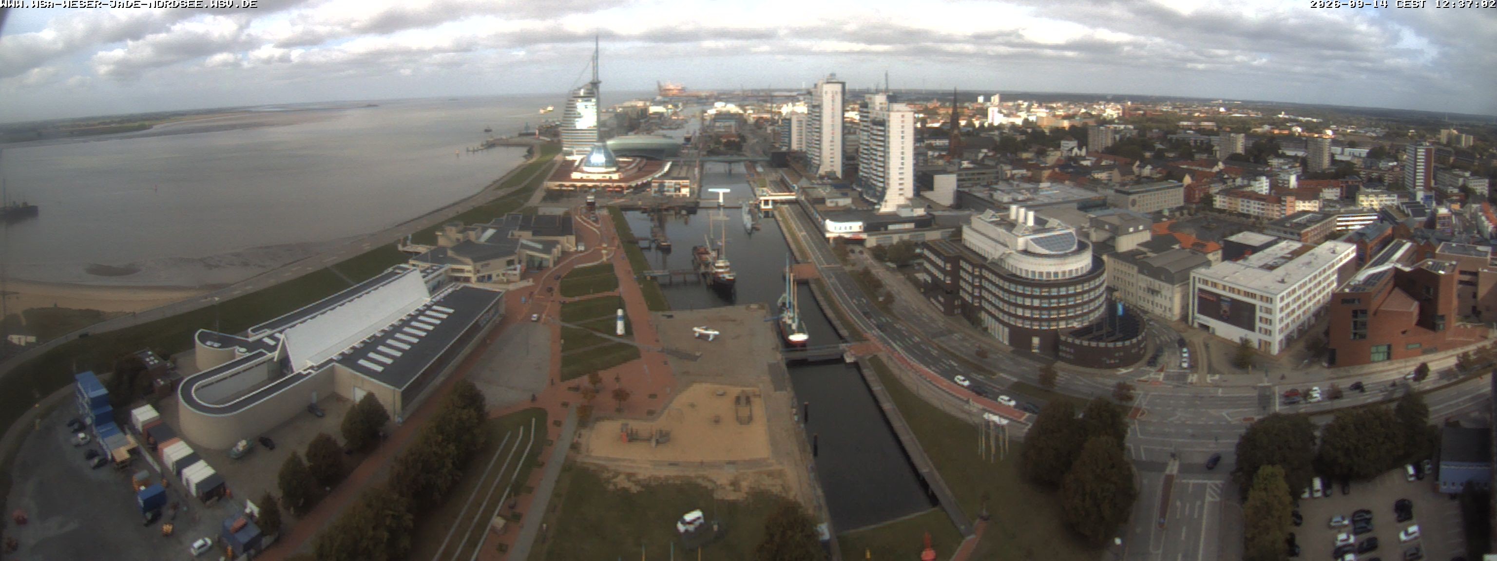Archiv Foto Webcam Bremerhaven: Alter und Neuer Hafen