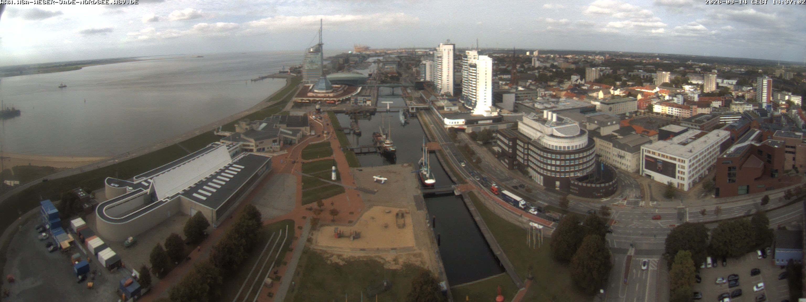 Archiv Foto Webcam Bremerhaven: Alter und Neuer Hafen