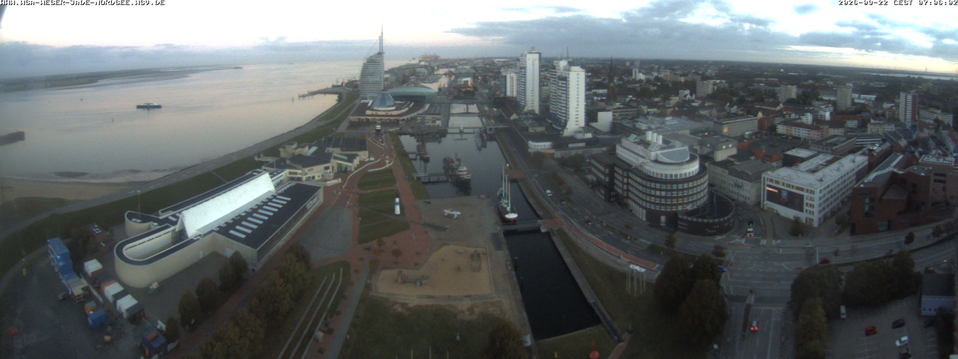 Archiv Foto Webcam Bremerhaven: Alter und Neuer Hafen