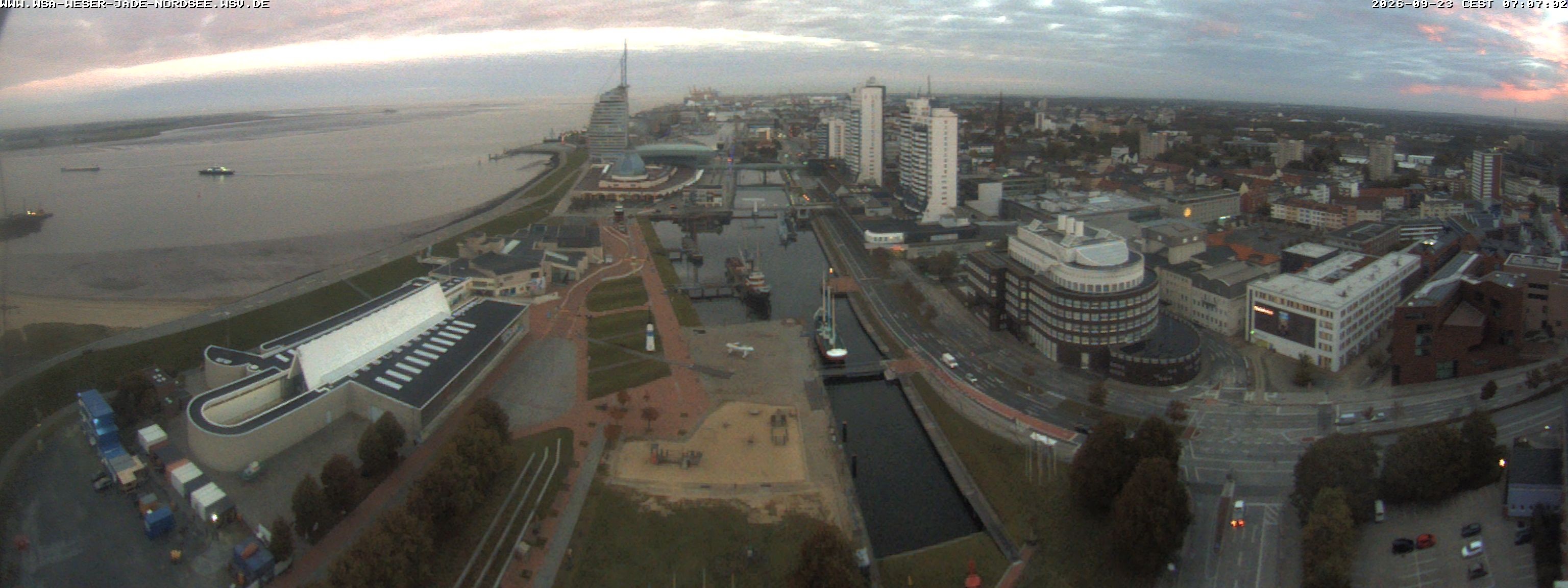 Archiv Foto Webcam Bremerhaven: Alter und Neuer Hafen