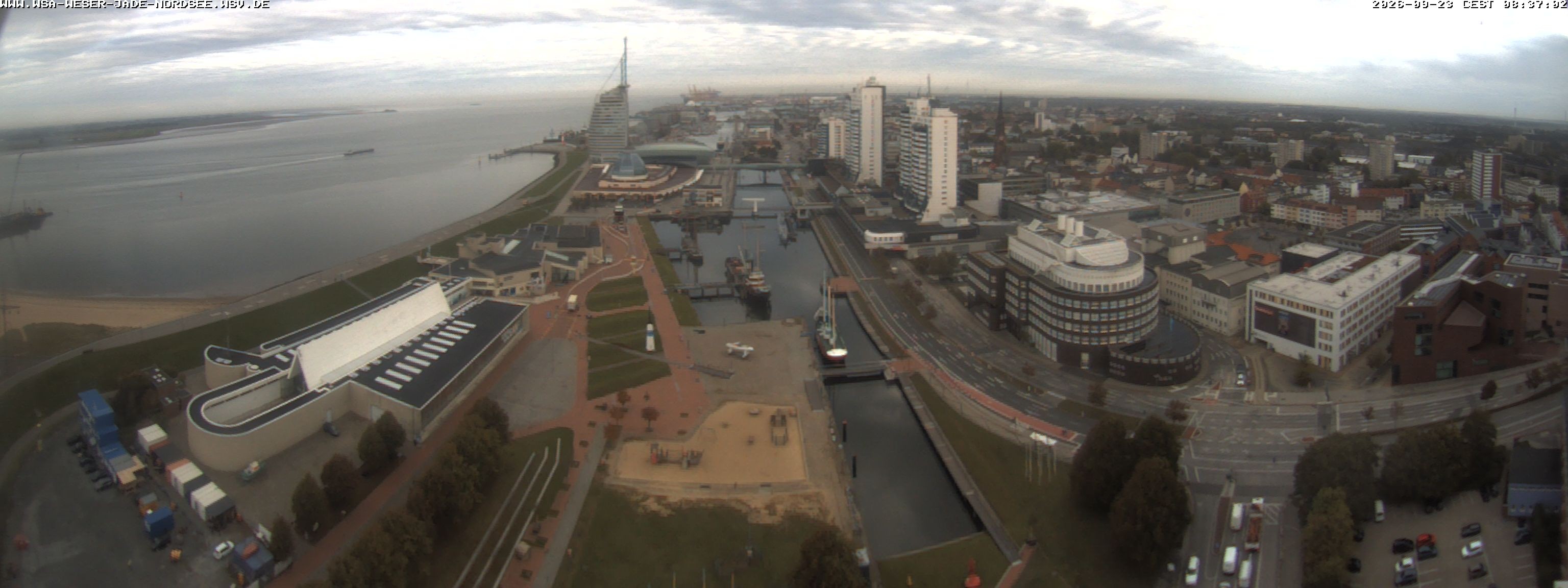 Archiv Foto Webcam Bremerhaven: Alter und Neuer Hafen