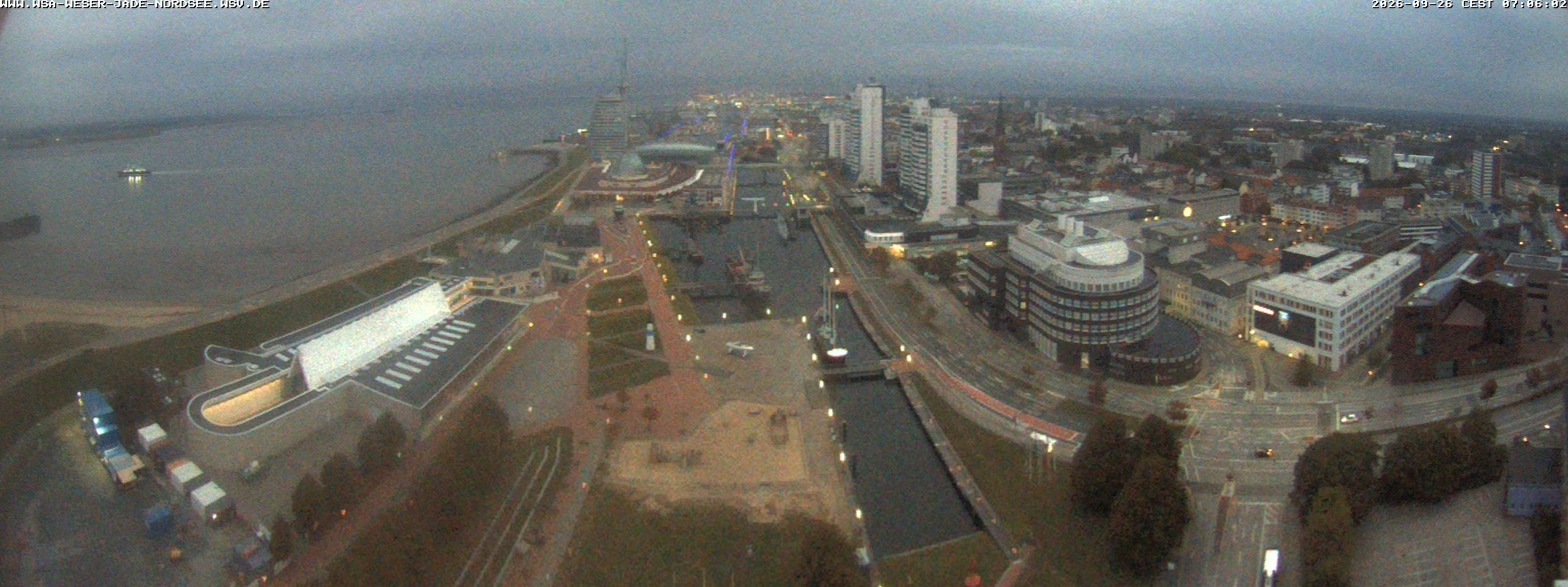 Archiv Foto Webcam Bremerhaven: Alter und Neuer Hafen