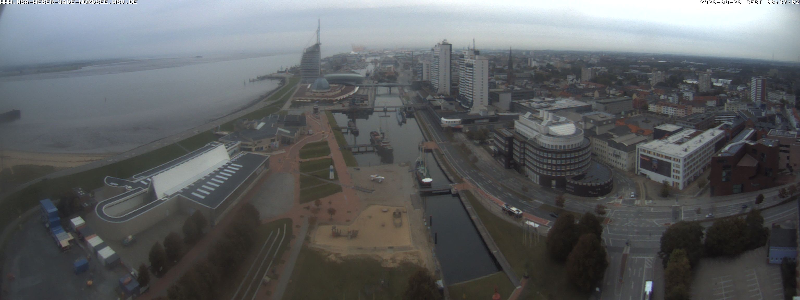 Archiv Foto Webcam Bremerhaven: Alter und Neuer Hafen